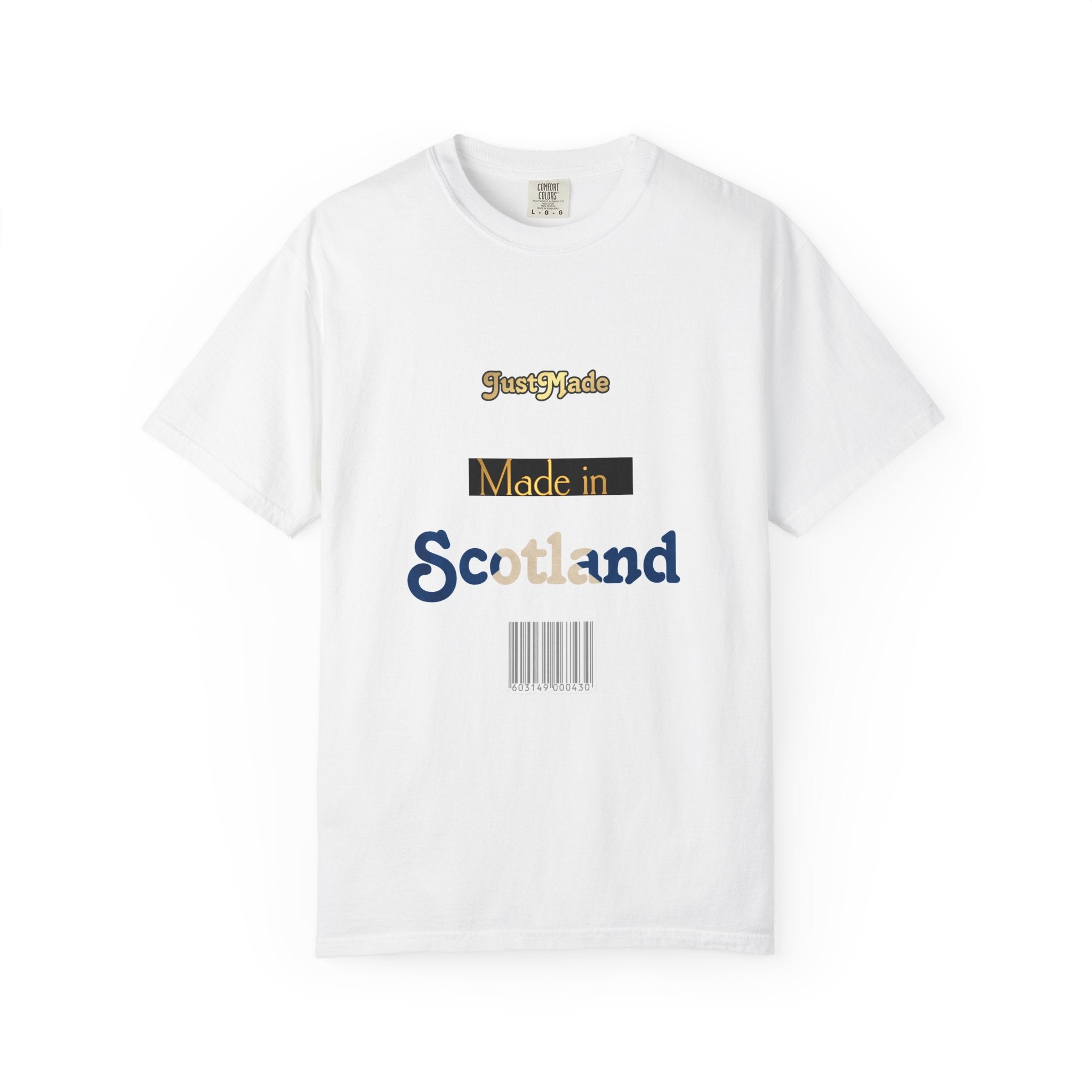 Scottish Vibes T-Shirt, Casual Tee, Gift for Travelers, Summer Fashion, Unisex Apparel, Made in Scotland Shirt