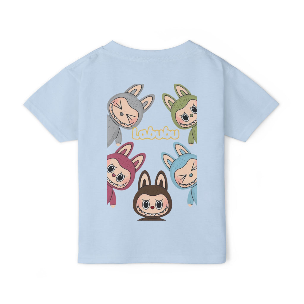 Cute Toddler T-shirt with Adorable Bunny Characters, Kids' Graphic Tee, Animal Print Shirt, Birthday Gift, Easter Outfit, Playful Apparel