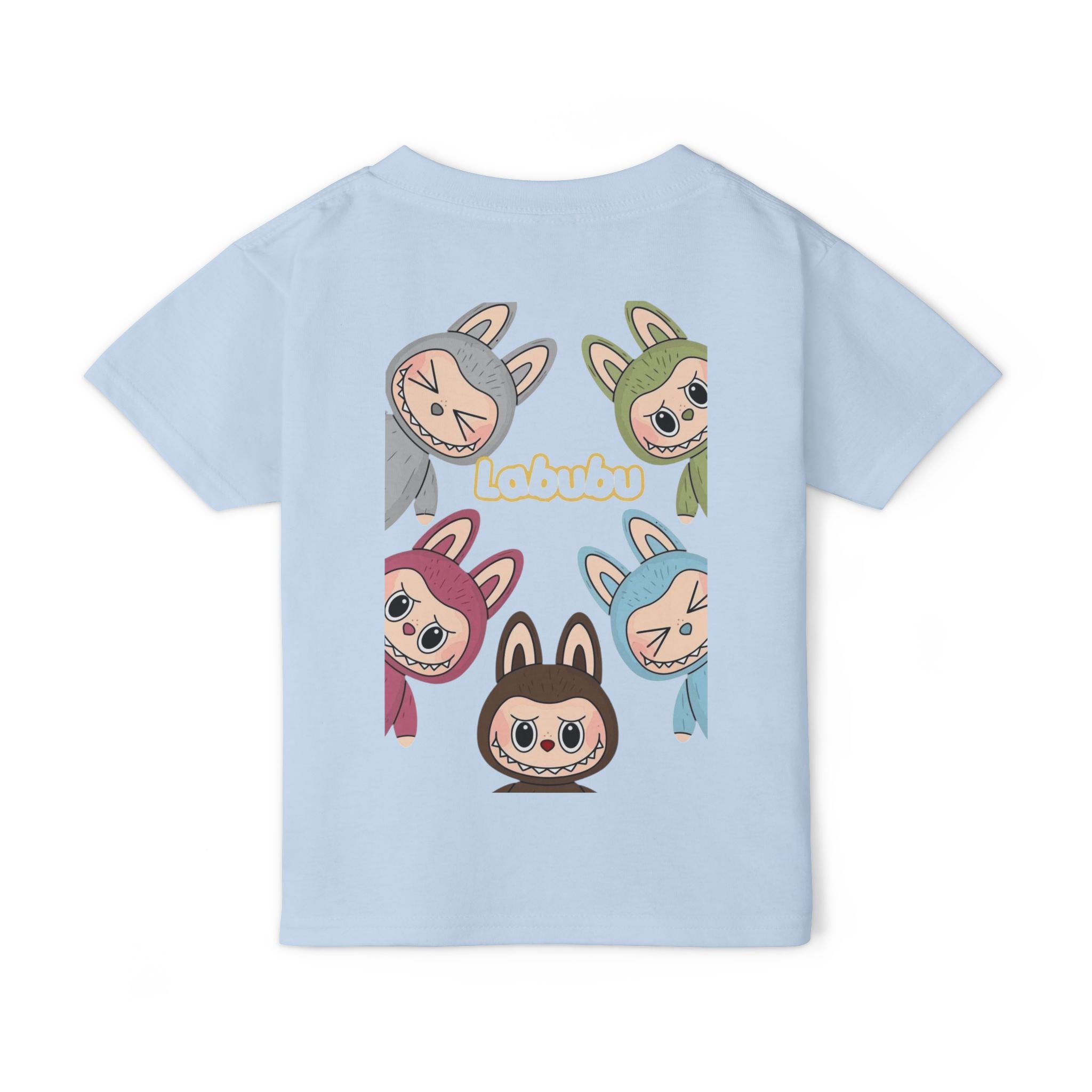 Cute Toddler T-shirt with Adorable Bunny Characters, Kids' Graphic Tee, Animal Print Shirt, Birthday Gift, Easter Outfit, Playful Apparel
