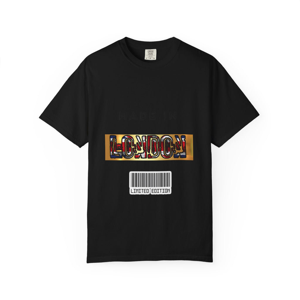Limited Edition Made in London Unisex T-Shirt, Casual Wear, Streetwear, Gift for Travelers, Unique Fashion Statement