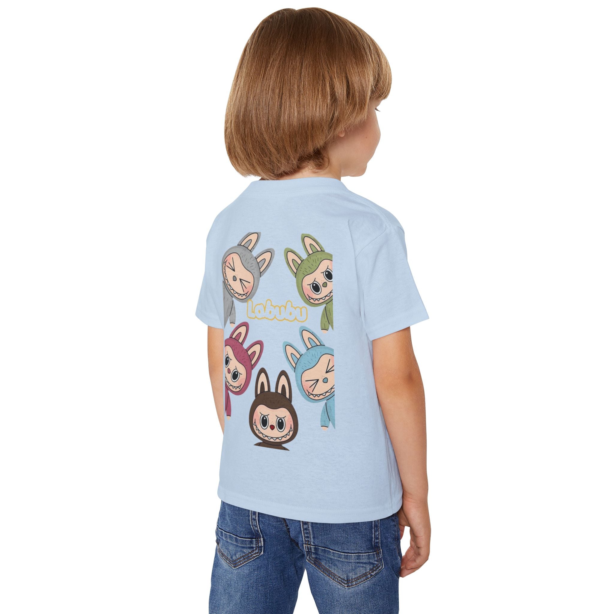 Cute Toddler T-shirt with Adorable Bunny Characters, Kids' Graphic Tee, Animal Print Shirt, Birthday Gift, Easter Outfit, Playful Apparel