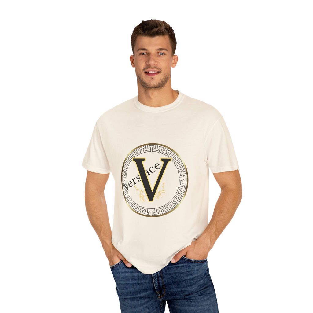 Versace-Inspired Unisex T-Shirt, Trendy Graphic Tee, Casual Wear, Gift for Fashion Lovers, Stylish Everyday Shirt