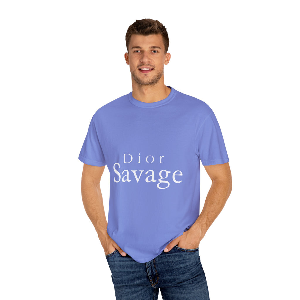 Savage Statement Unisex Garment-Dyed T-Shirt - Trendy Apparel, Casual Wear, Gift for Fashion Lovers, Everyday Style, Unique Design