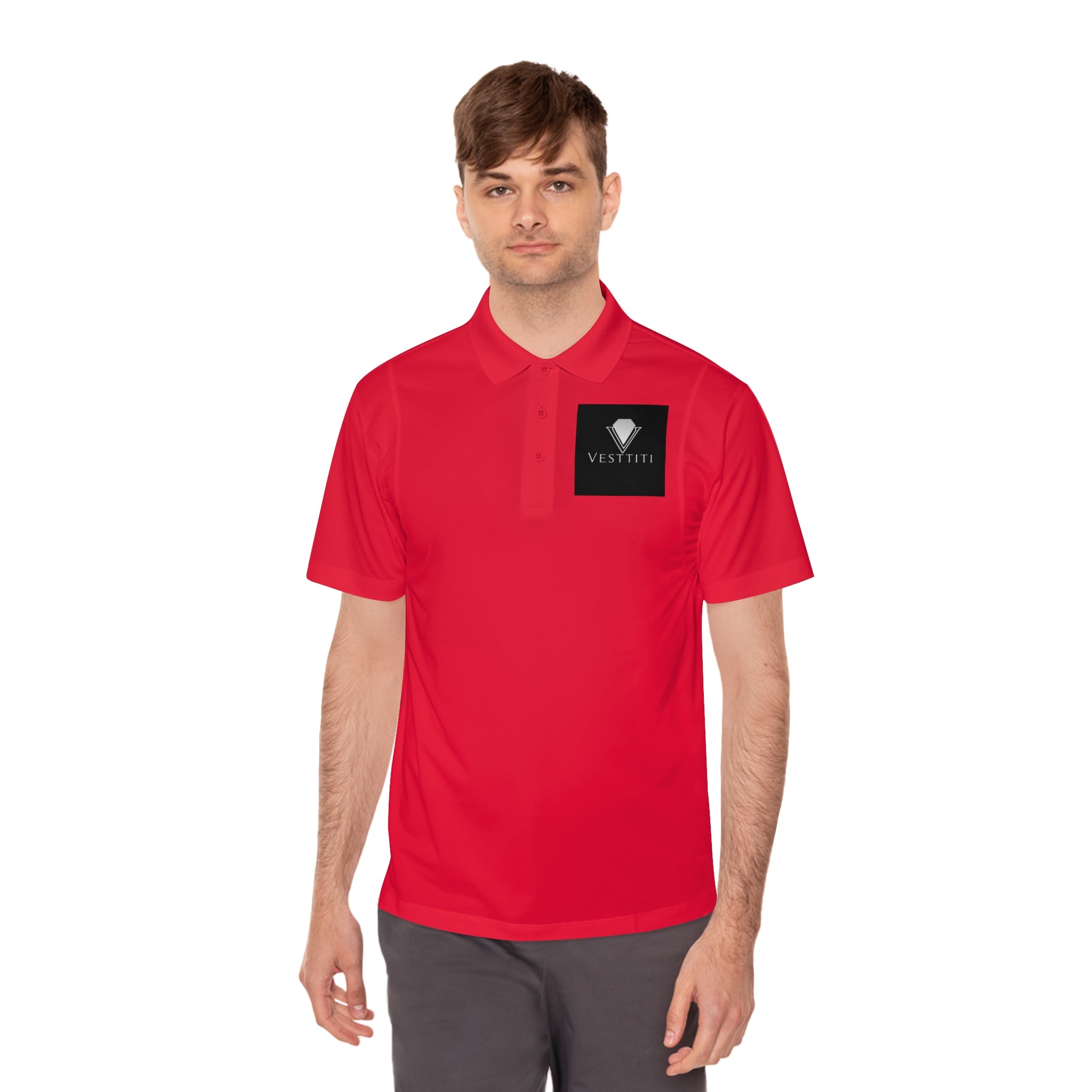 Men's Sport Polo Shirt - Activewear for Fitness, Casual Outings, Club Events, Gift for Dad, Stylish Wardrobe Essential