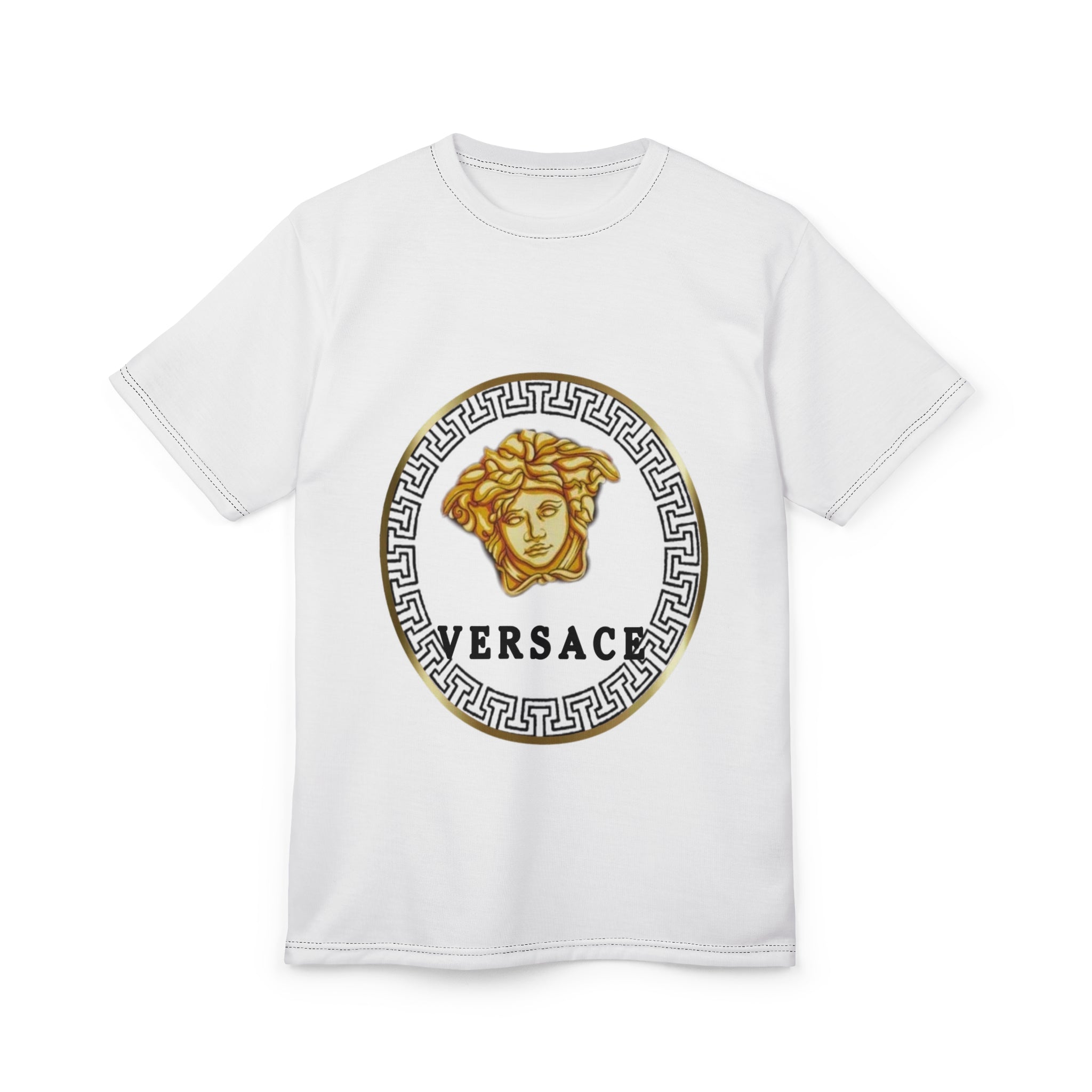 Luxury Graphic Tee, Versace Inspired Unisex Cut & Sew Shirt, Trendy Streetwear, Fashion Gift, Stylish Casual Wear