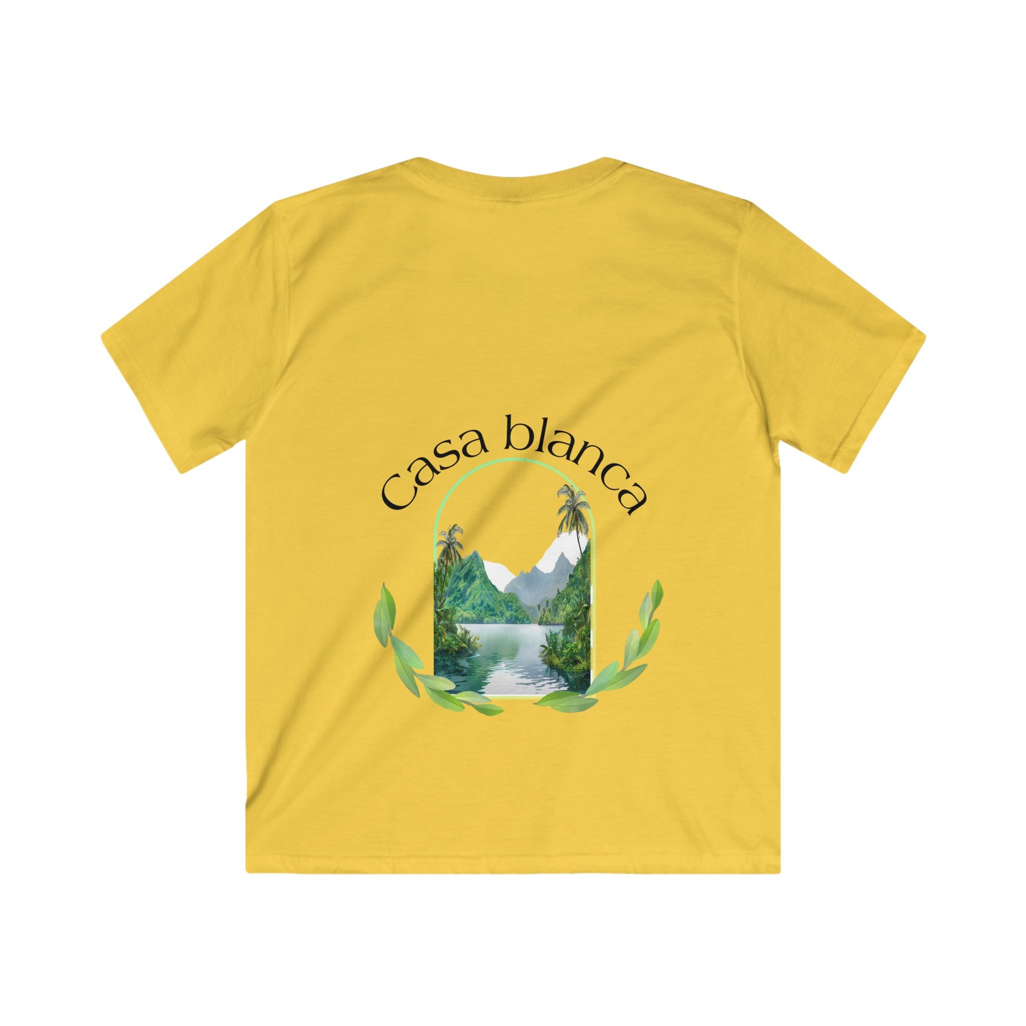 Kids Nature-Inspired Tee, Casa Blanca Graphic T-Shirt, Outdoor Adventure Shirt, Summer Camp Outfit, Gift for Nature Lovers, Birthday Present