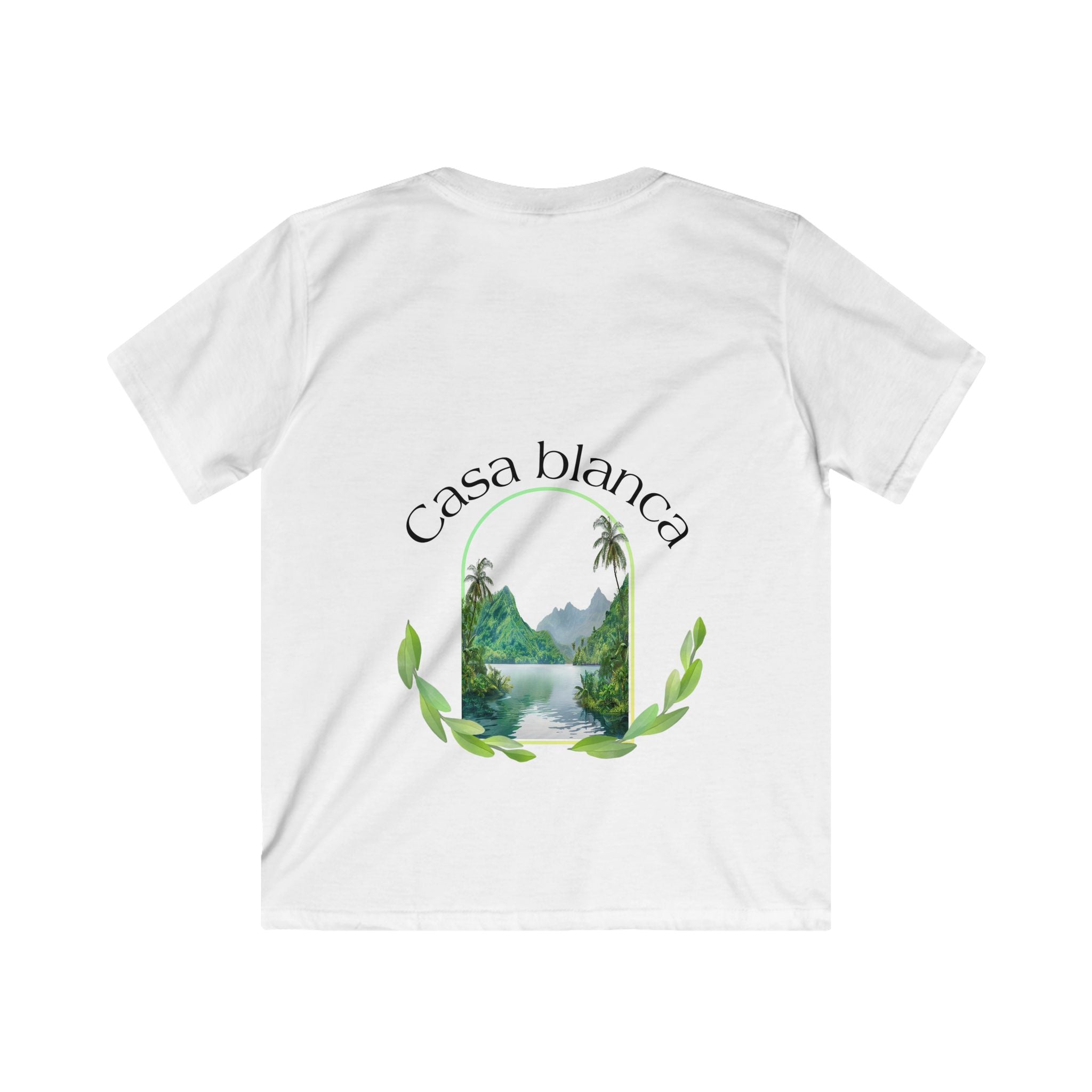 Kids Nature-Inspired Tee, Casa Blanca Graphic T-Shirt, Outdoor Adventure Shirt, Summer Camp Outfit, Gift for Nature Lovers, Birthday Present