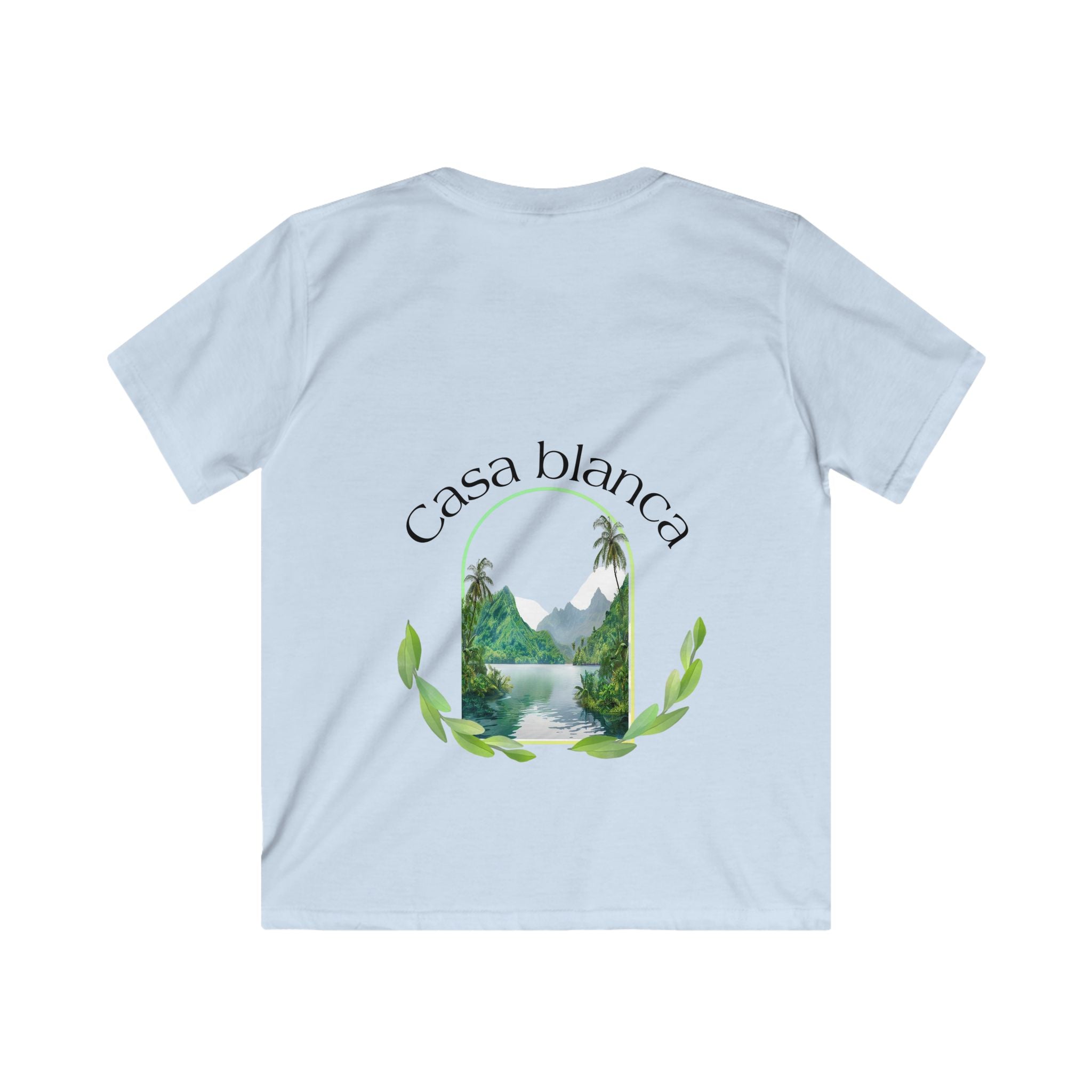 Kids Nature-Inspired Tee, Casa Blanca Graphic T-Shirt, Outdoor Adventure Shirt, Summer Camp Outfit, Gift for Nature Lovers, Birthday Present