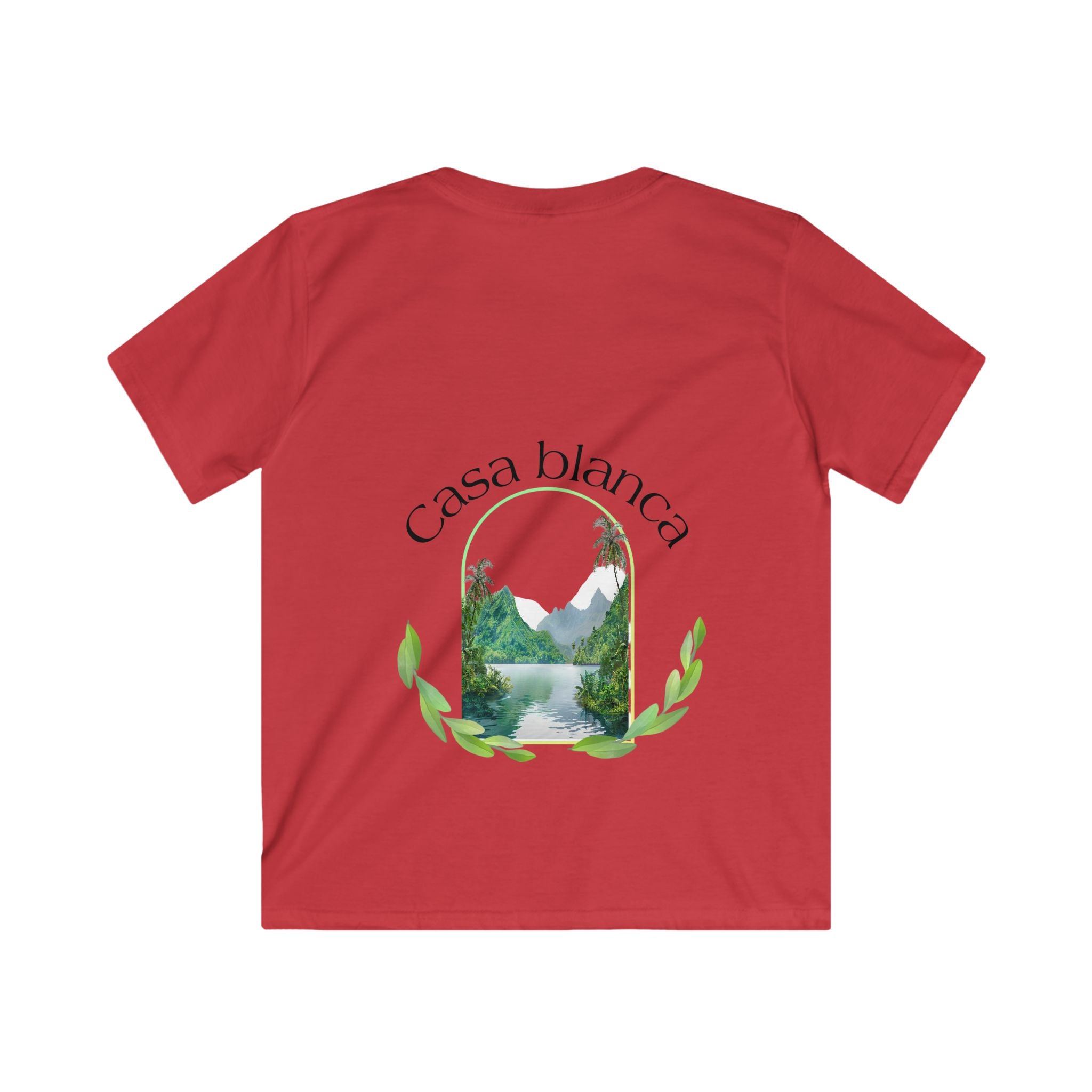 Kids Nature-Inspired Tee, Casa Blanca Graphic T-Shirt, Outdoor Adventure Shirt, Summer Camp Outfit, Gift for Nature Lovers, Birthday Present