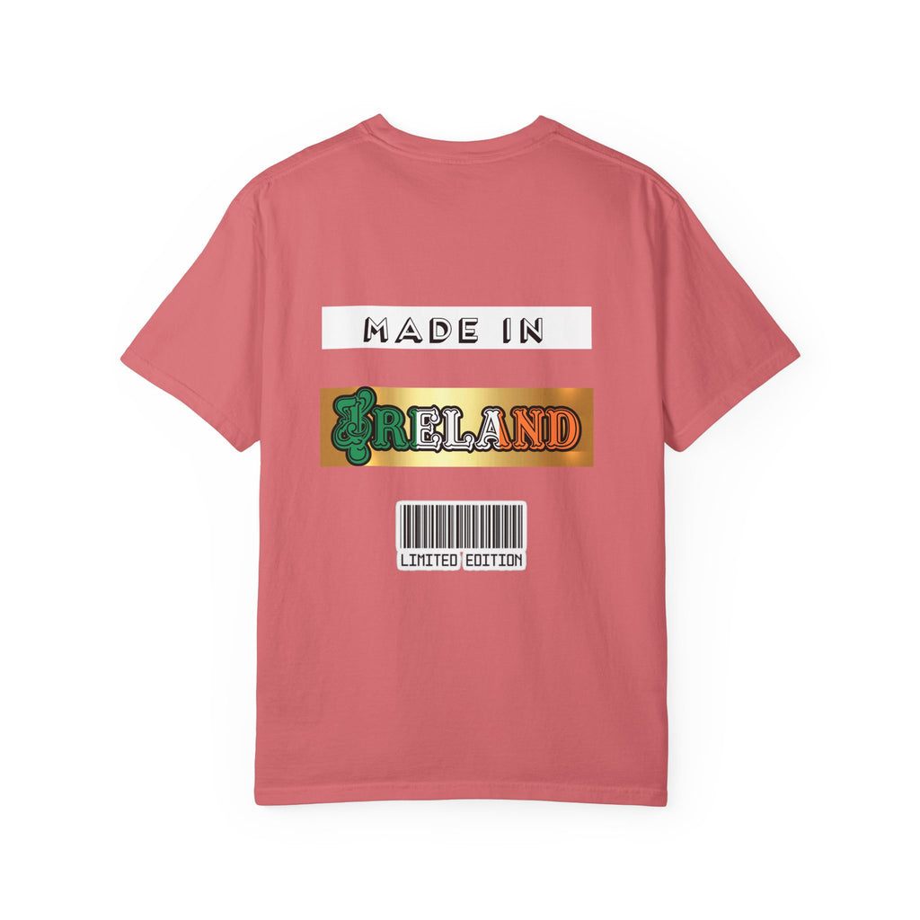 Made in Ireland Limited Edition T-Shirt, Unisex Garment-Dyed Tee for Travel Lovers, Gifts for St. Patrick's Day, Irish Pride Apparel