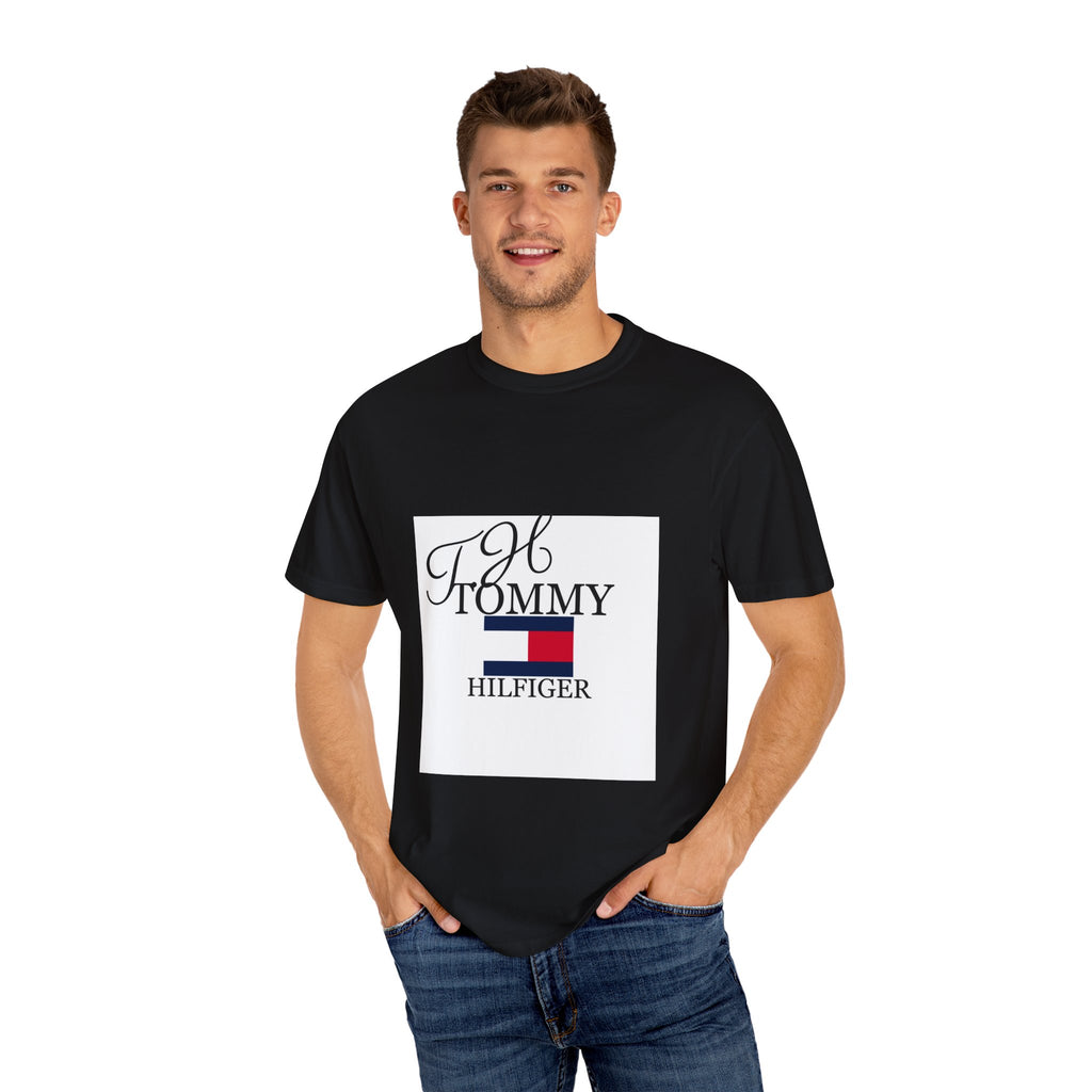 Fashionable Unisex Garment-Dyed T-shirt with Timeless Logo, Casual Wear, Street Style, Gift for Him/Her, Cool Summer Top, Trendy [...]