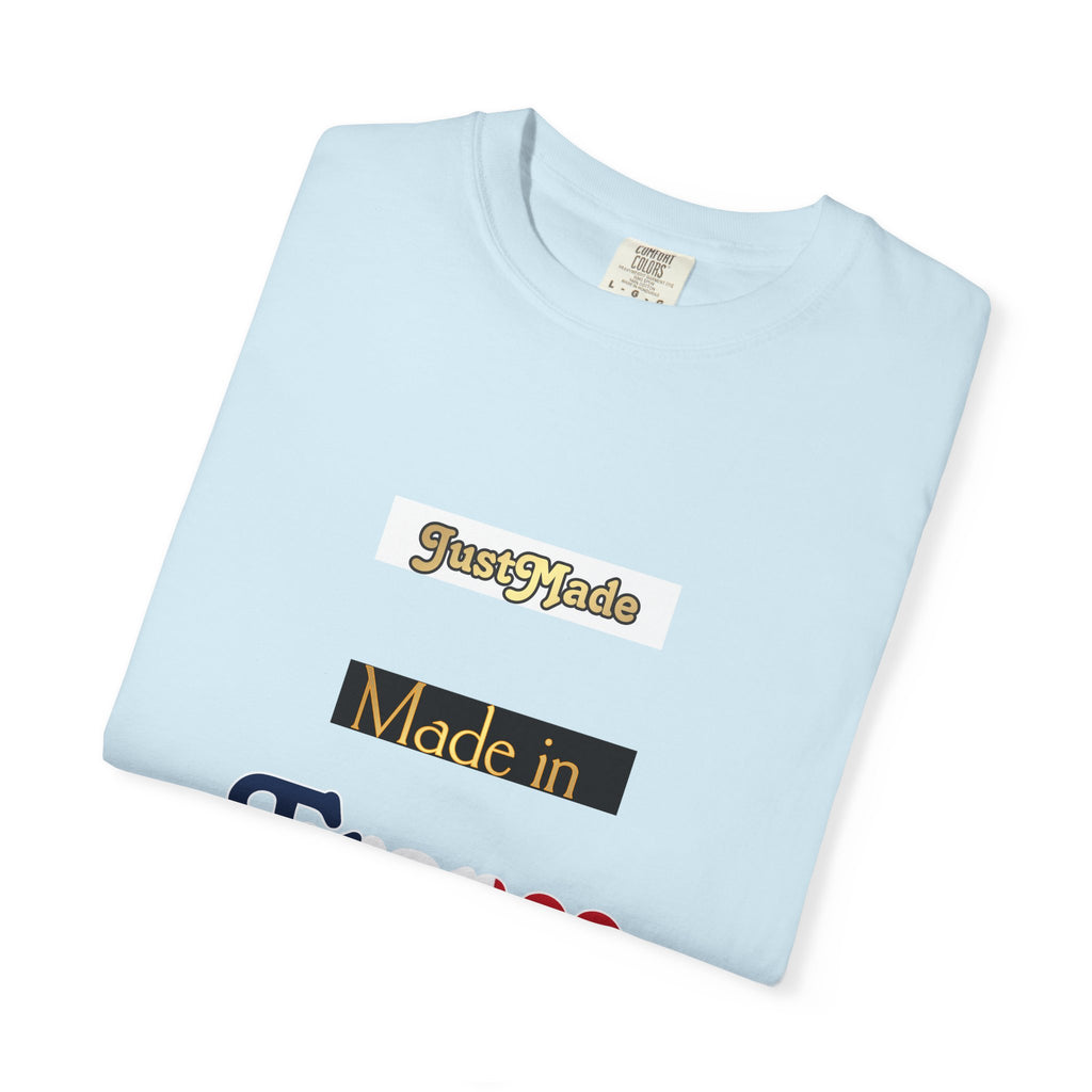 Garment-Dyed T-shirt with Unique Made in France Design, Casual Tee, Fashion Statement, Gift for Fashion Lovers, Everyday Wear, [...]