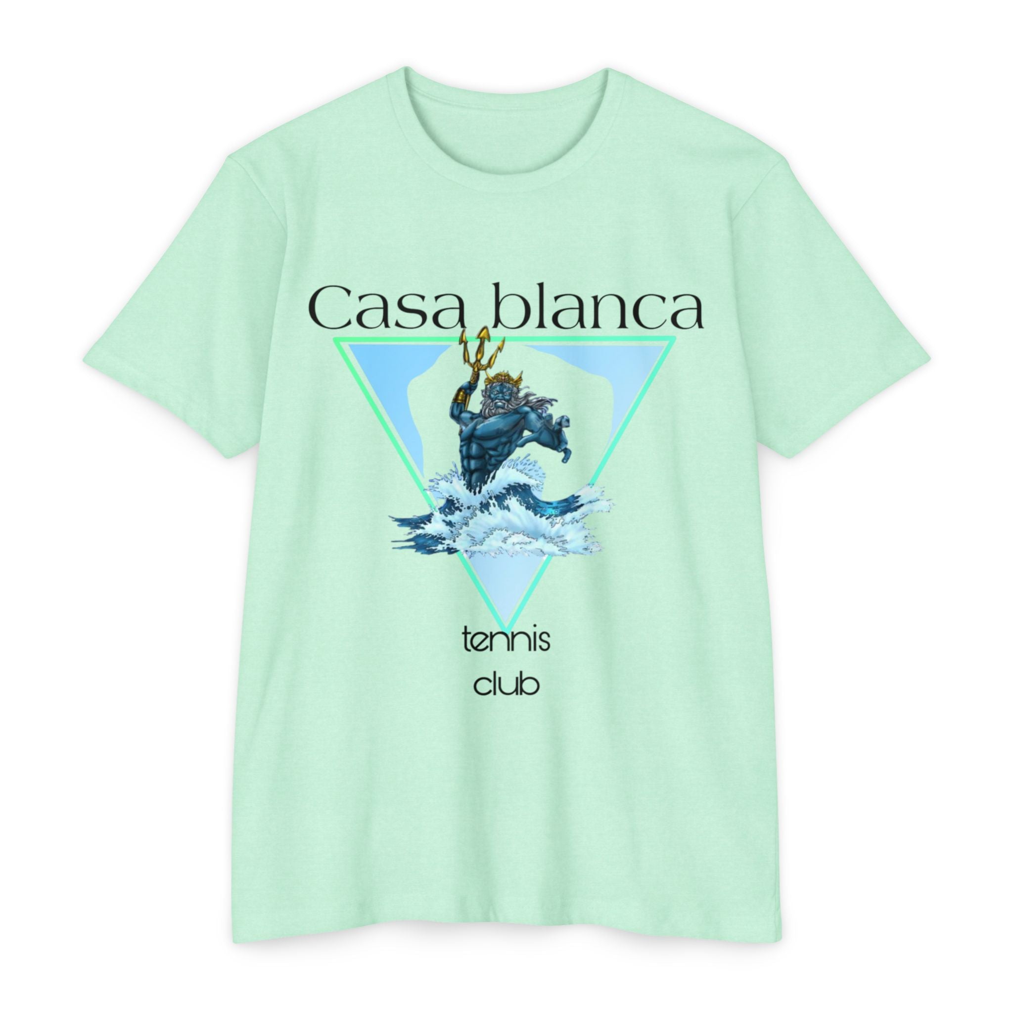 Casa Blanca Tennis Club Graphic T-Shirt | Vintage Style Tee, Casual Summer Wear, Gift for Tennis Lovers, Beach Day Essential