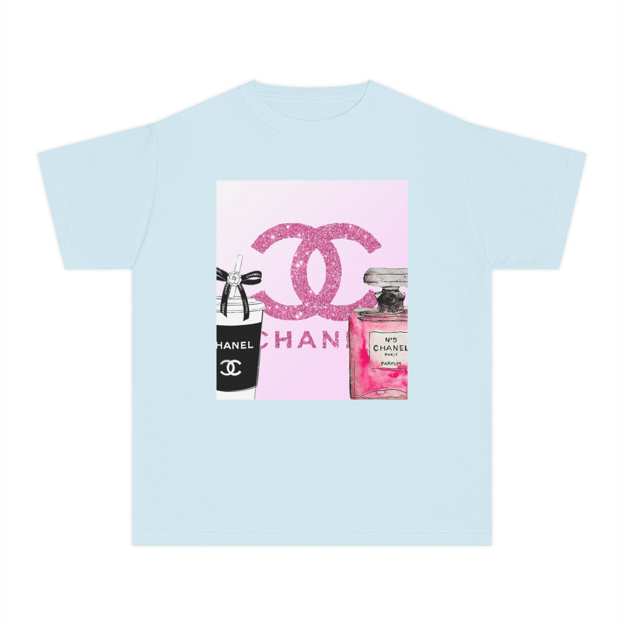 Chic Youth Midweight Tee, Stylish Kids Shirt, Fashion T-Shirt, Gift for Fashion Lovers, Trendy Youth Apparel, Birthday Outfit