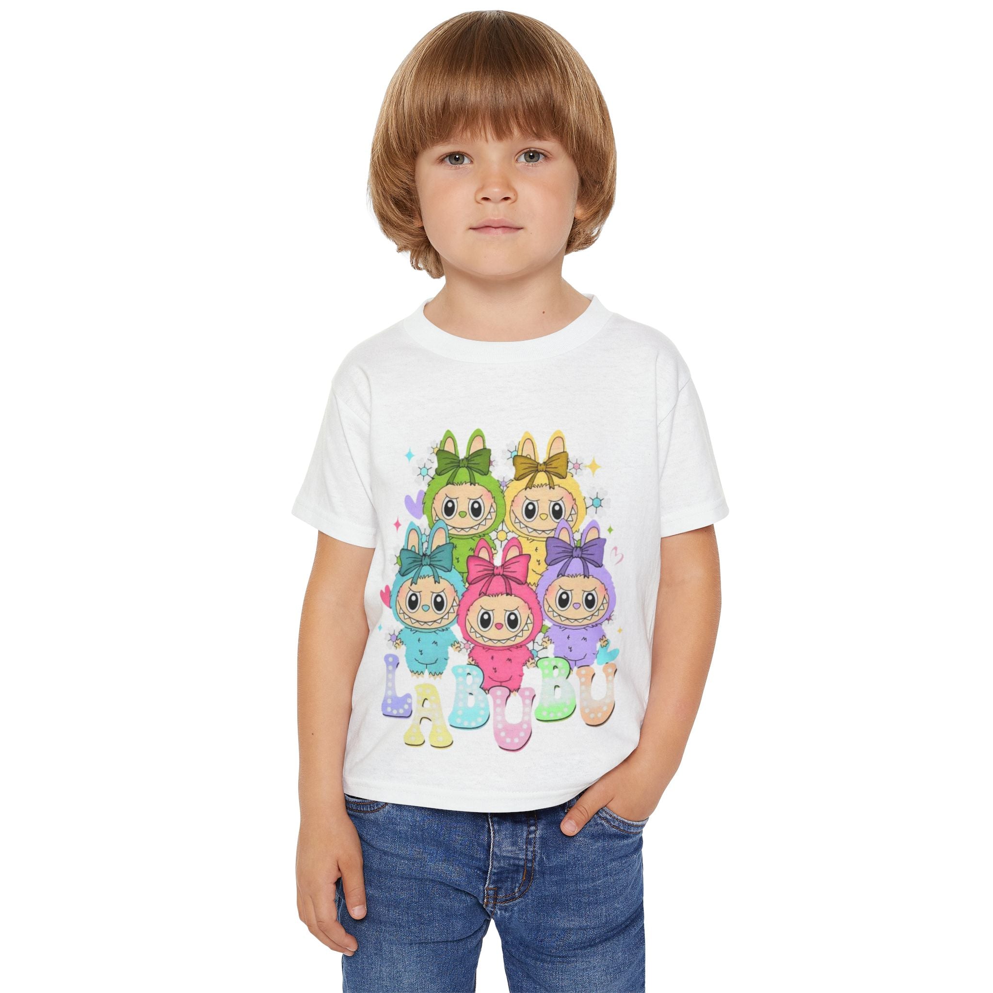 Playful Toddler T-Shirt with Colorful Characters | Cute Kids Tee, Birthday Gift, Toddler Apparel, Playtime Shirt, Fun Outfit