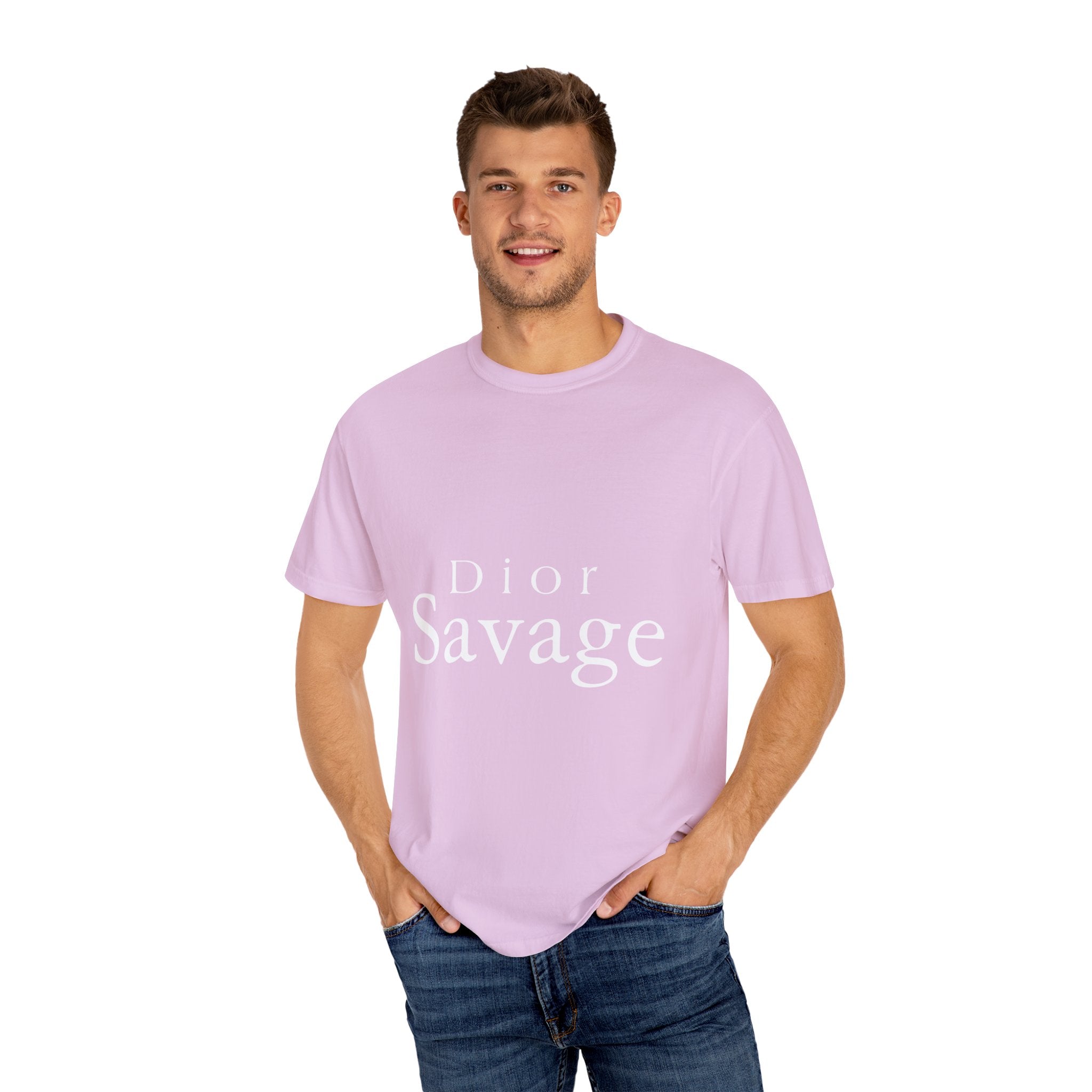 Savage Statement Unisex Garment-Dyed T-Shirt - Trendy Apparel, Casual Wear, Gift for Fashion Lovers, Everyday Style, Unique Design