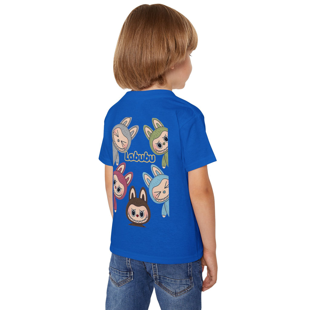 Cute Toddler T-shirt with Adorable Bunny Characters, Kids' Graphic Tee, Animal Print Shirt, Birthday Gift, Easter Outfit, Playful Apparel