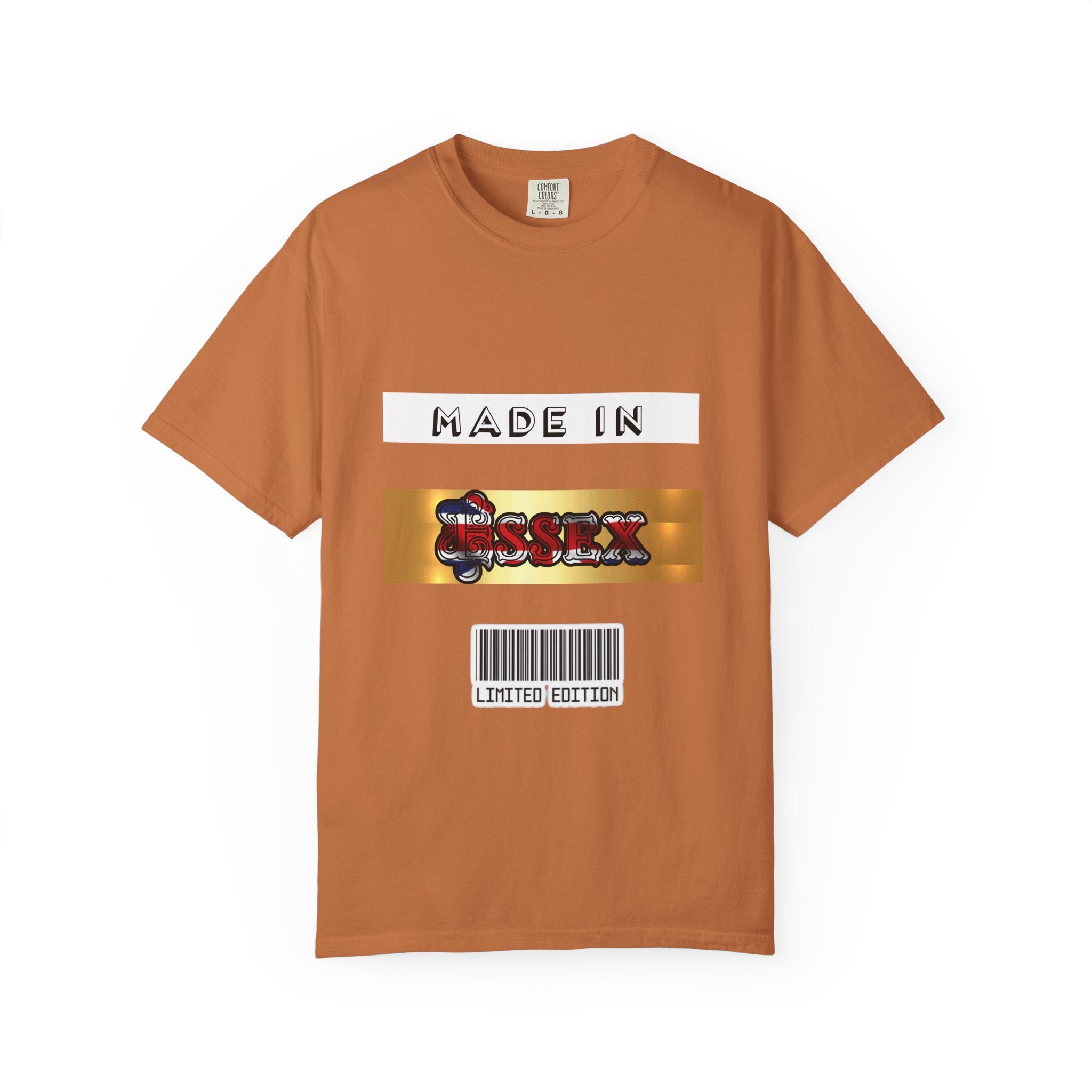 Limited Edition Made in Essex T-Shirt, Unisex Tee, Graphic Tee, Casual Wear, Gift for Essex Lovers, Summer Fashion