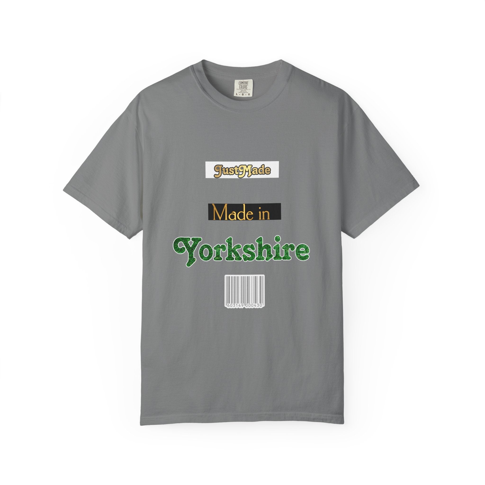 Yorkshire Made Unisex T-Shirt, Casual Wear, Gift for Him or Her, Unique Design, Summer Outing, Travel Tee