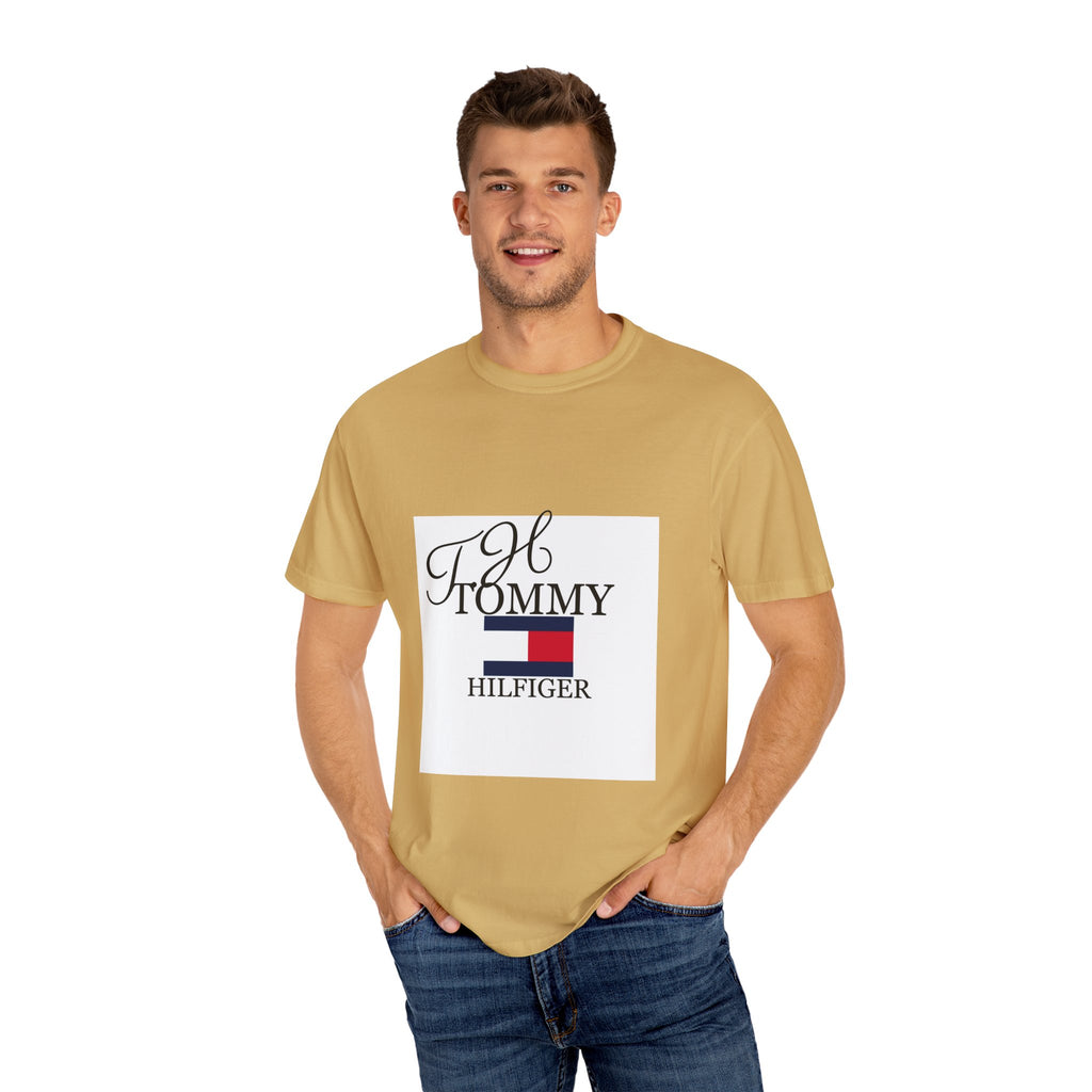 Fashionable Unisex Garment-Dyed T-shirt with Timeless Logo, Casual Wear, Street Style, Gift for Him/Her, Cool Summer Top, Trendy [...]