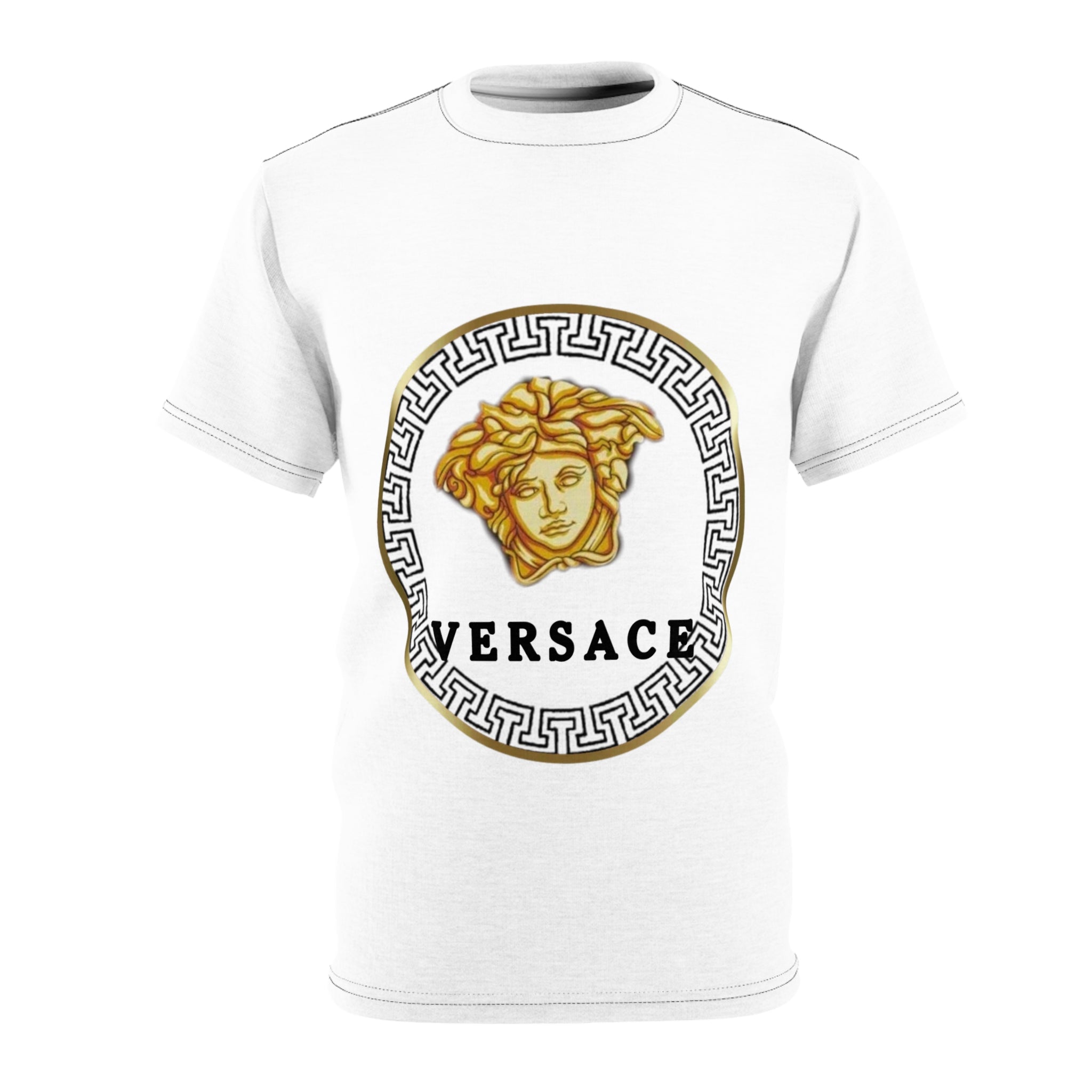 Luxury Graphic Tee, Versace Inspired Unisex Cut & Sew Shirt, Trendy Streetwear, Fashion Gift, Stylish Casual Wear