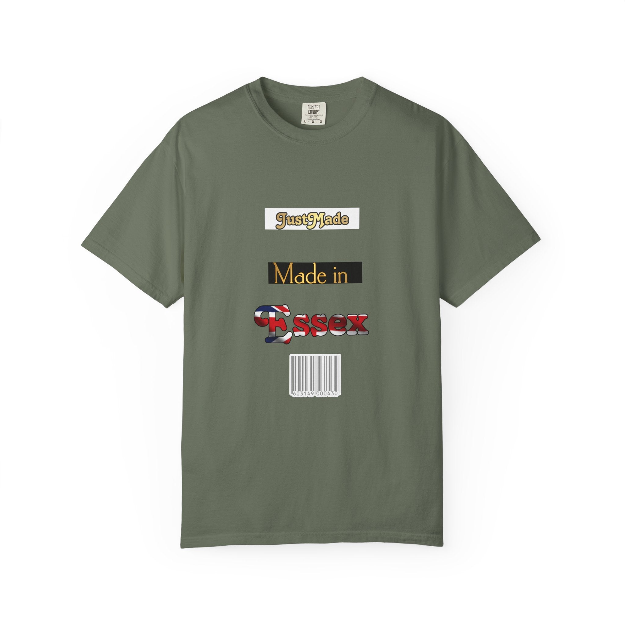 Garment-Dyed T-Shirt, Casual Style, Essex Pride, Unique Gift, Everyday Wear, Trendy Apparel, Comfortable Tee