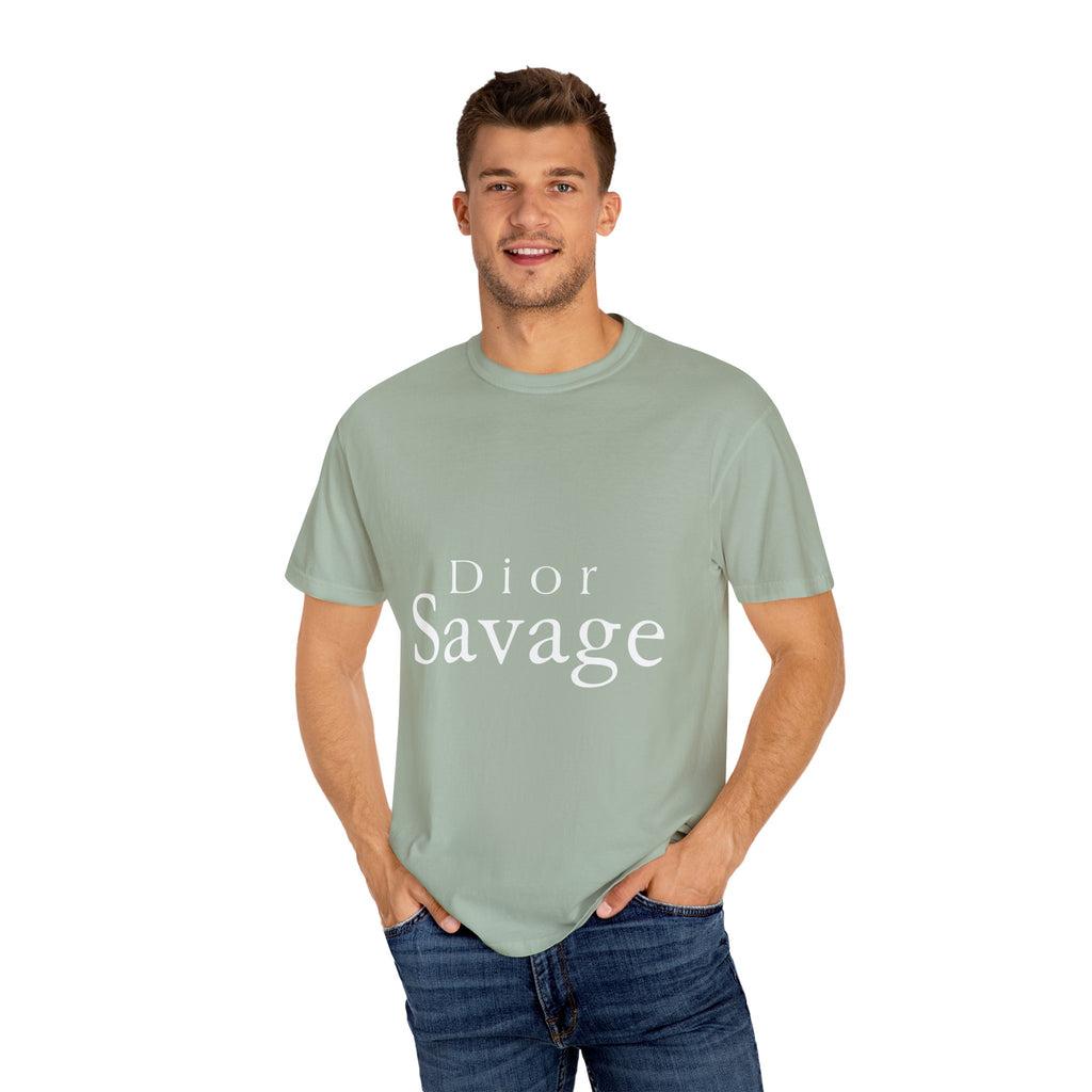 Savage Statement Unisex Garment-Dyed T-Shirt - Trendy Apparel, Casual Wear, Gift for Fashion Lovers, Everyday Style, Unique Design
