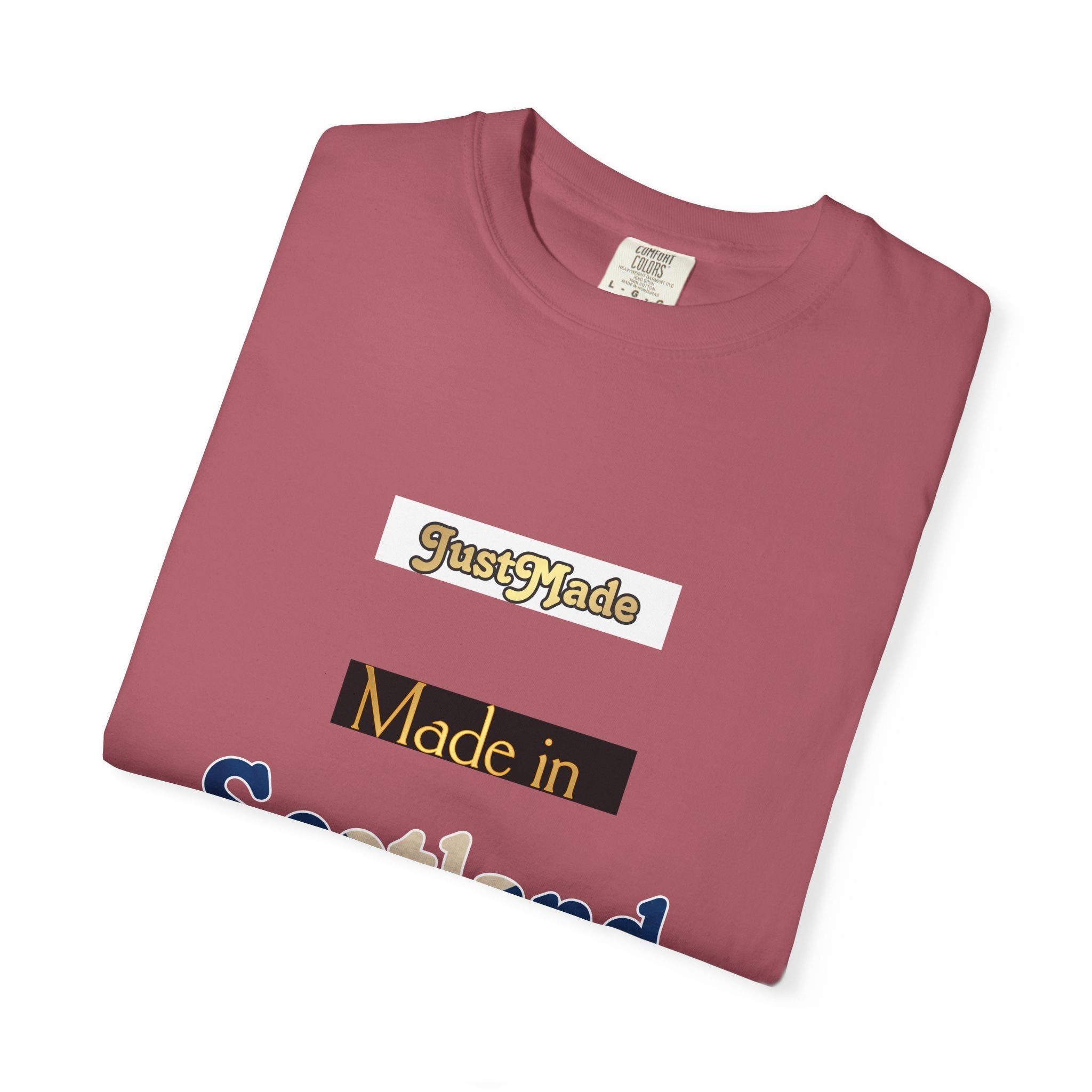 Scottish Vibes T-Shirt, Casual Tee, Gift for Travelers, Summer Fashion, Unisex Apparel, Made in Scotland Shirt
