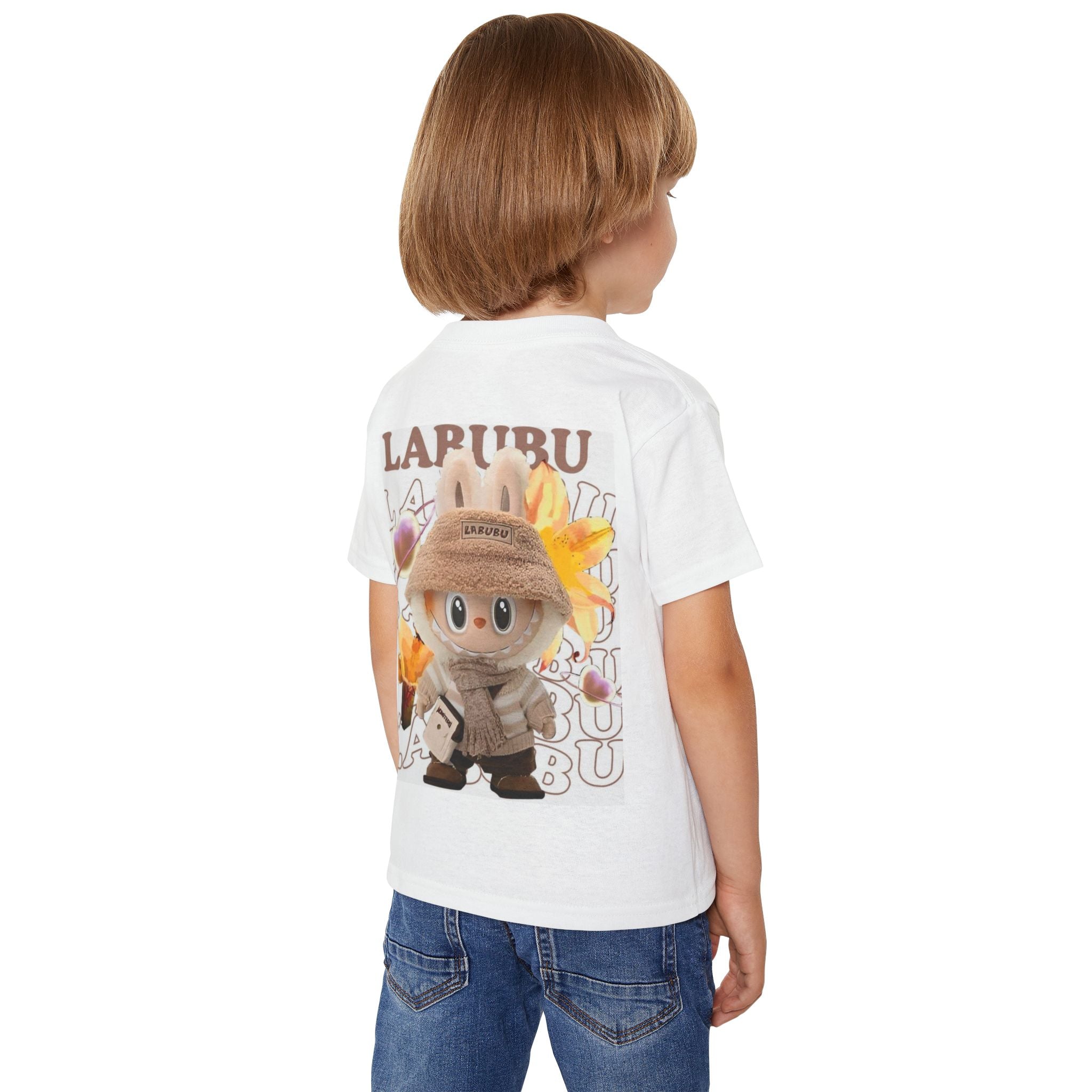 Cute Toddler T-Shirt with Lapubu Design, Fun Spring Apparel for Kids, Perfect Birthday Gift, Everyday Wear, Children's Fashion