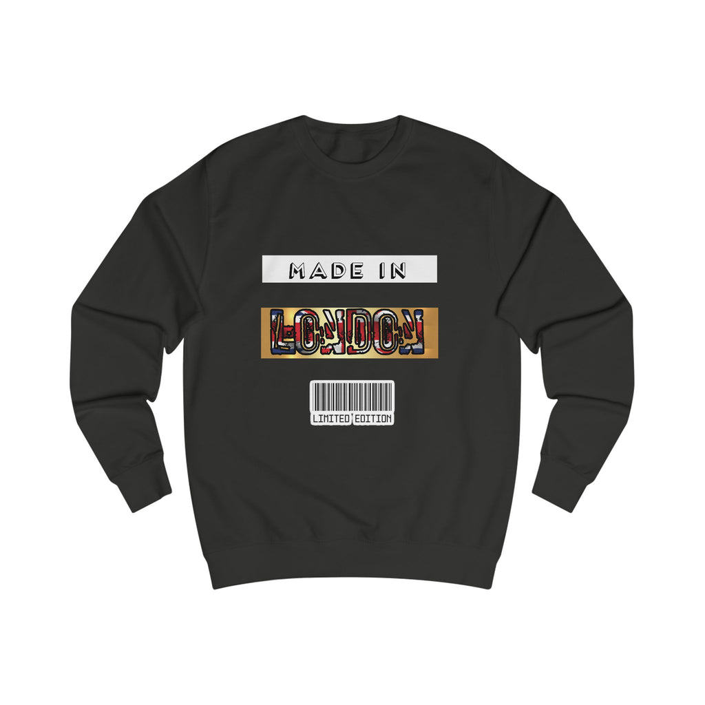 Made in London Unisex Sweatshirt - Trendy Casual Wear for London Lovers, Limited Edition Apparel, Perfect for Travel Enthusiasts, Gift Ideas