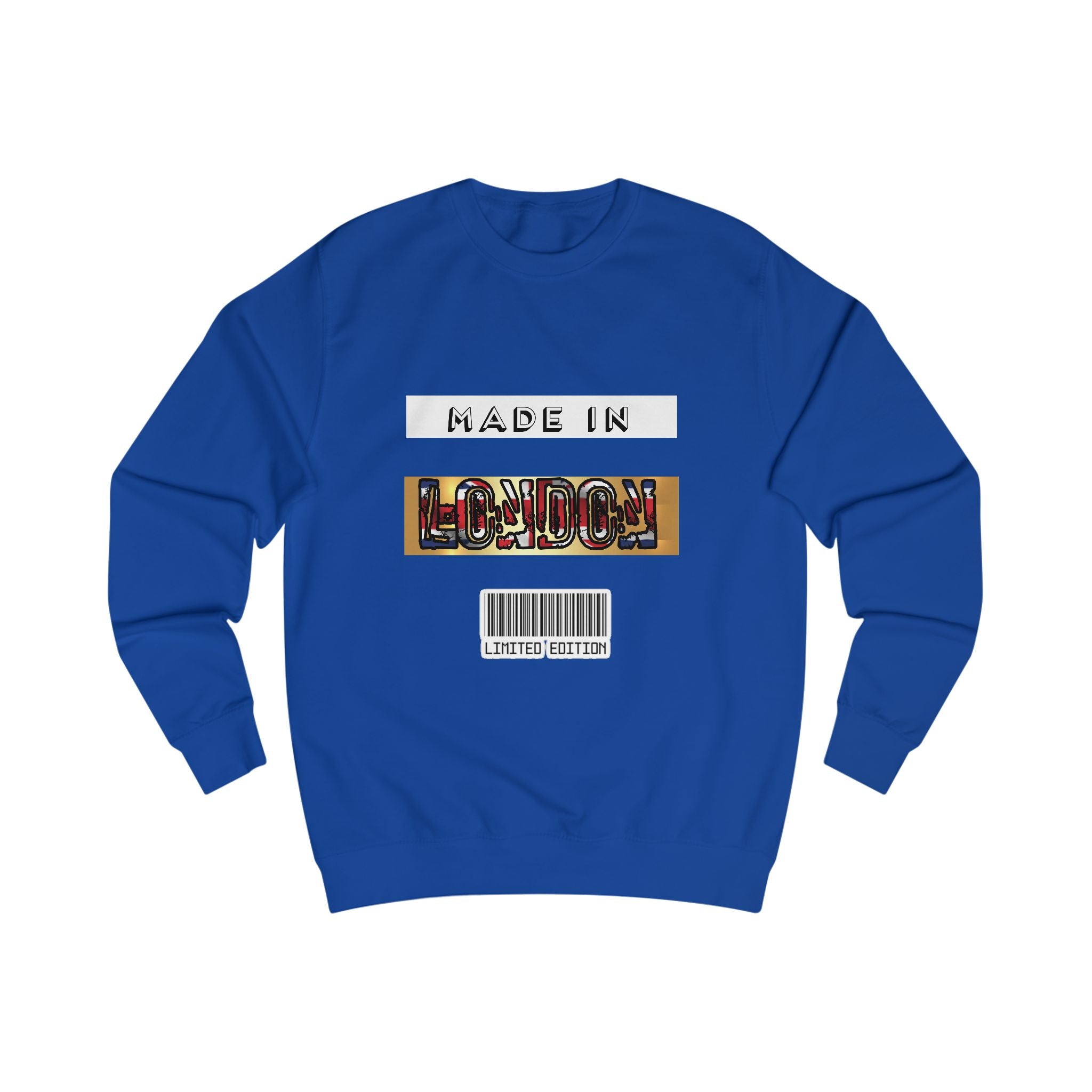 Made in London Unisex Sweatshirt - Trendy Casual Wear for London Lovers, Limited Edition Apparel, Perfect for Travel Enthusiasts, Gift Ideas