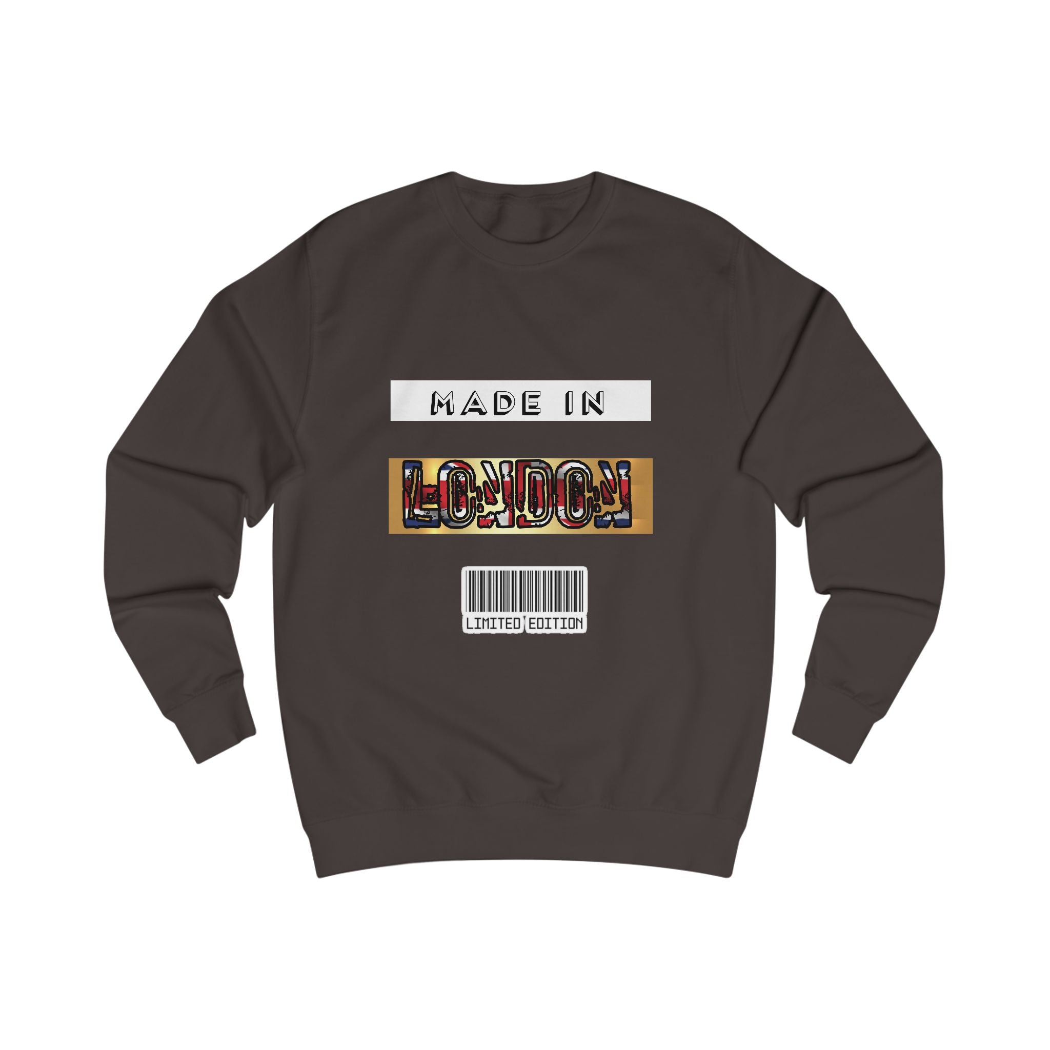 Made in London Unisex Sweatshirt - Trendy Casual Wear for London Lovers, Limited Edition Apparel, Perfect for Travel Enthusiasts, Gift Ideas