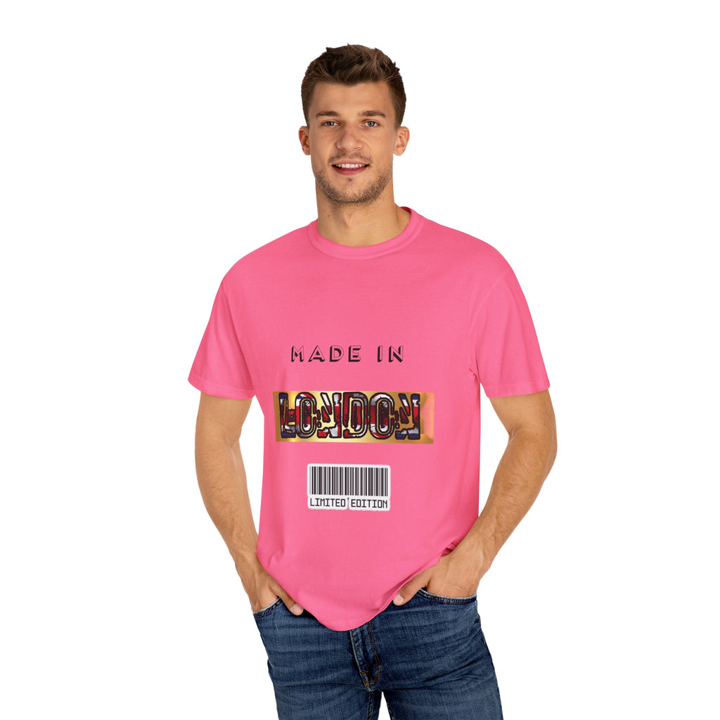 Limited Edition Made in London Unisex T-Shirt, Casual Wear, Streetwear, Gift for Travelers, Unique Fashion Statement