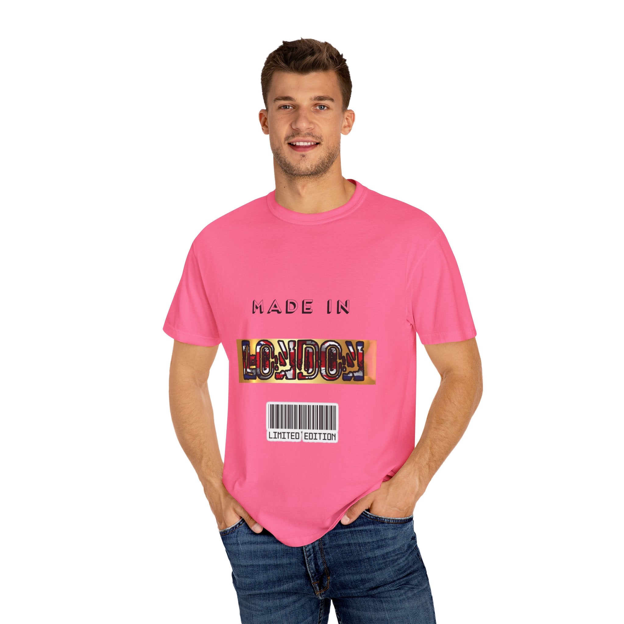 Limited Edition Made in London Unisex T-Shirt, Casual Wear, Streetwear, Gift for Travelers, Unique Fashion Statement