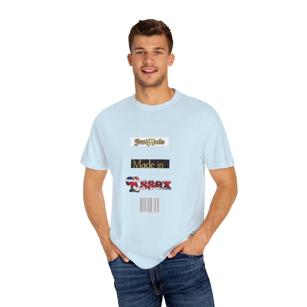 Garment-Dyed T-Shirt, Casual Style, Essex Pride, Unique Gift, Everyday Wear, Trendy Apparel, Comfortable Tee