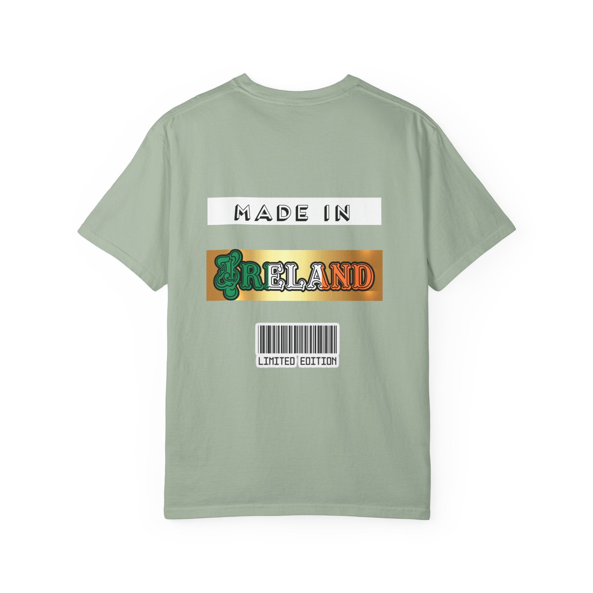 Made in Ireland Limited Edition T-Shirt, Unisex Garment-Dyed Tee for Travel Lovers, Gifts for St. Patrick's Day, Irish Pride Apparel