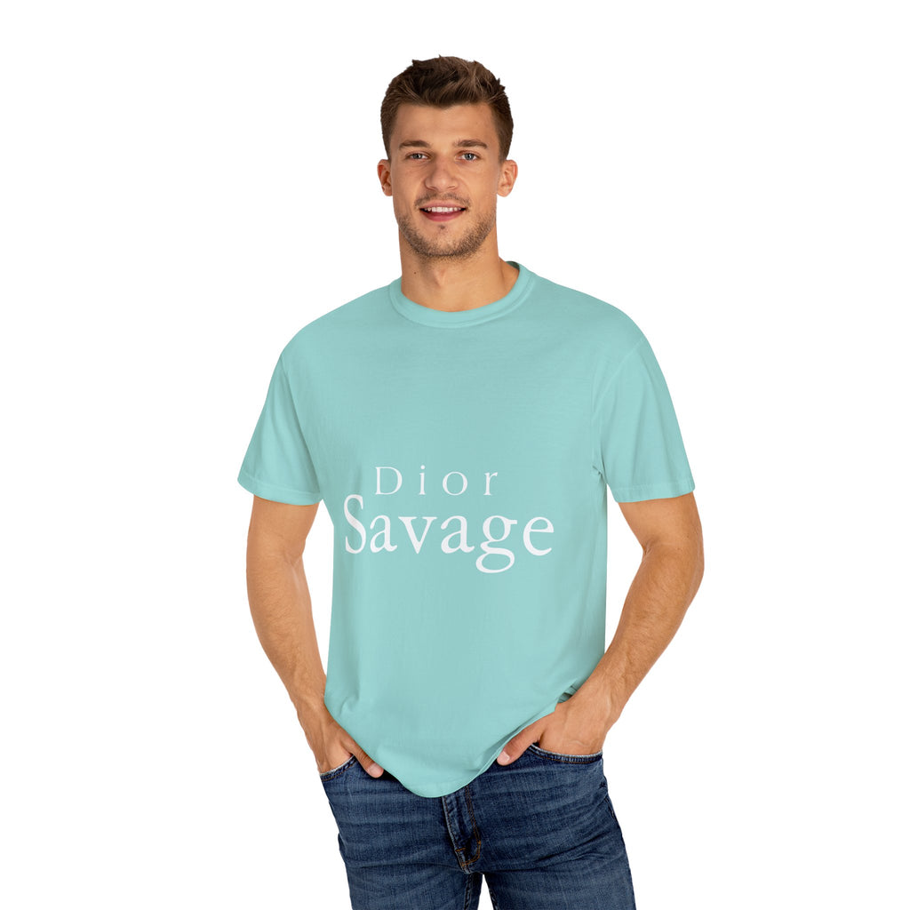 Savage Statement Unisex Garment-Dyed T-Shirt - Trendy Apparel, Casual Wear, Gift for Fashion Lovers, Everyday Style, Unique Design