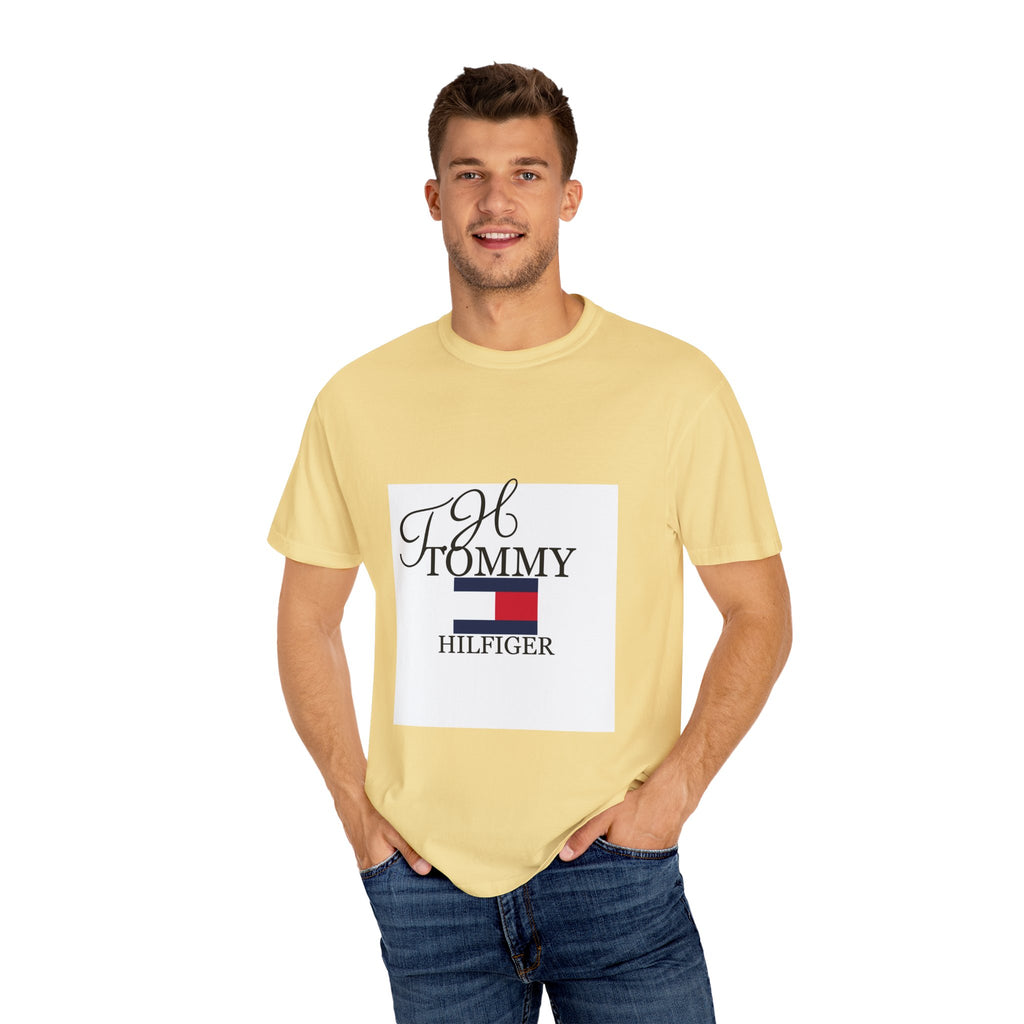 Fashionable Unisex Garment-Dyed T-shirt with Timeless Logo, Casual Wear, Street Style, Gift for Him/Her, Cool Summer Top, Trendy [...]