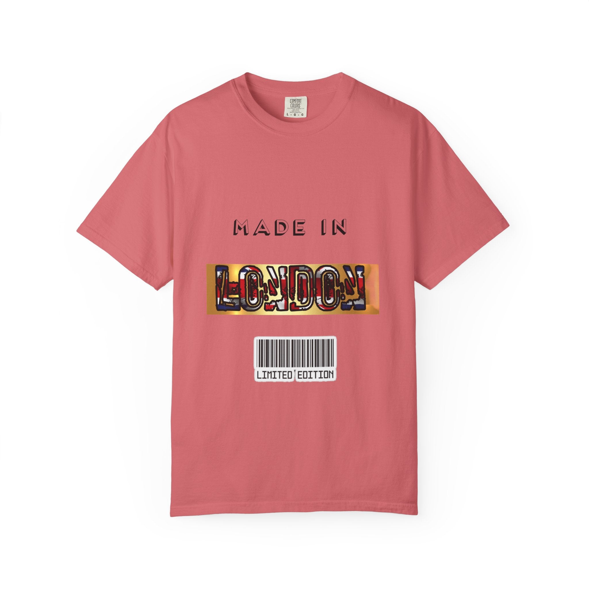 Limited Edition Made in London Unisex T-Shirt, Casual Wear, Streetwear, Gift for Travelers, Unique Fashion Statement
