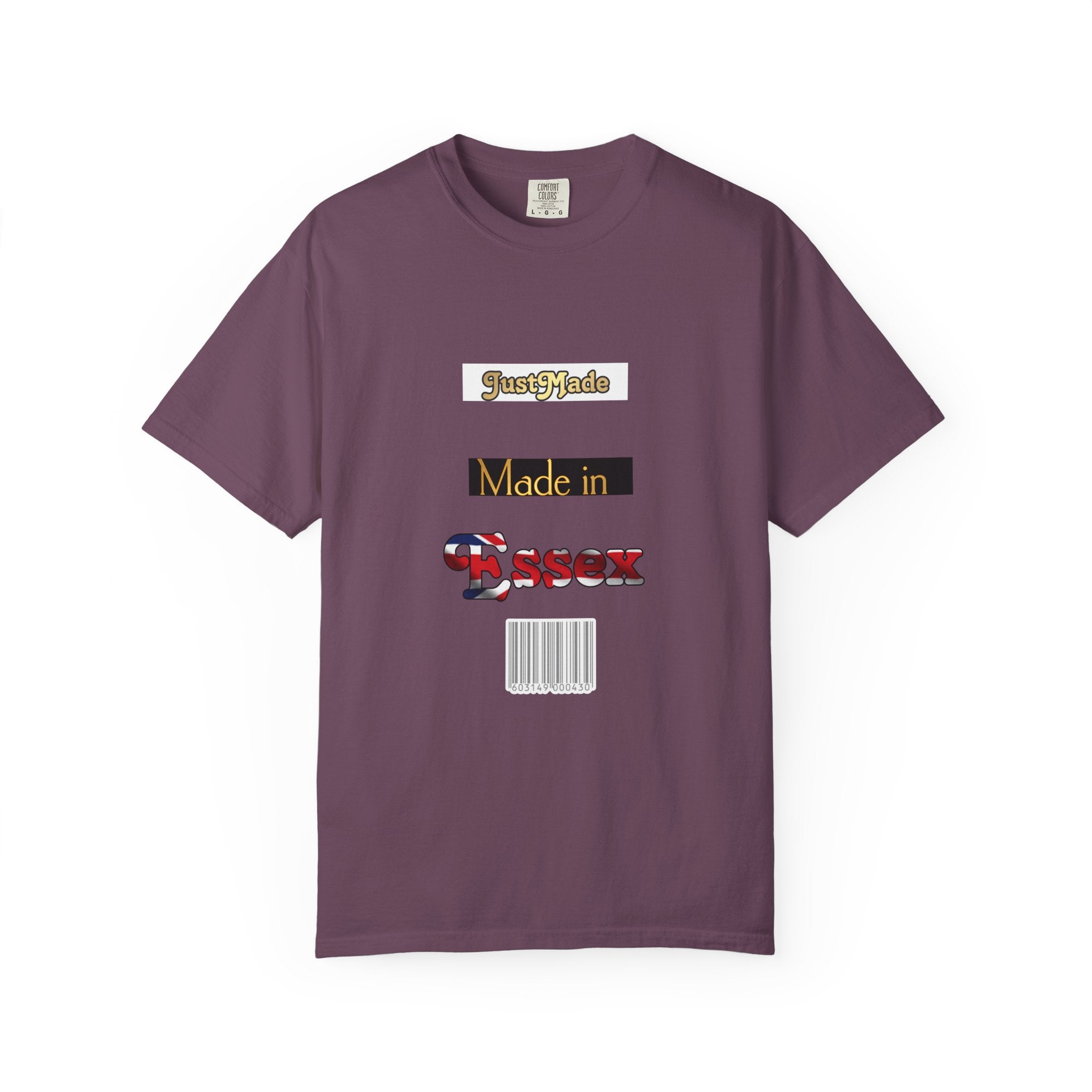 Garment-Dyed T-Shirt, Casual Style, Essex Pride, Unique Gift, Everyday Wear, Trendy Apparel, Comfortable Tee