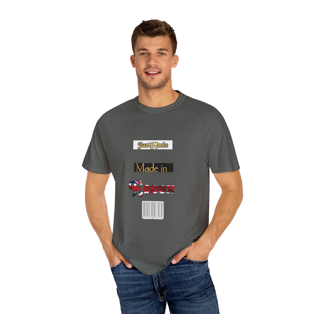 Garment-Dyed T-Shirt, Casual Style, Essex Pride, Unique Gift, Everyday Wear, Trendy Apparel, Comfortable Tee