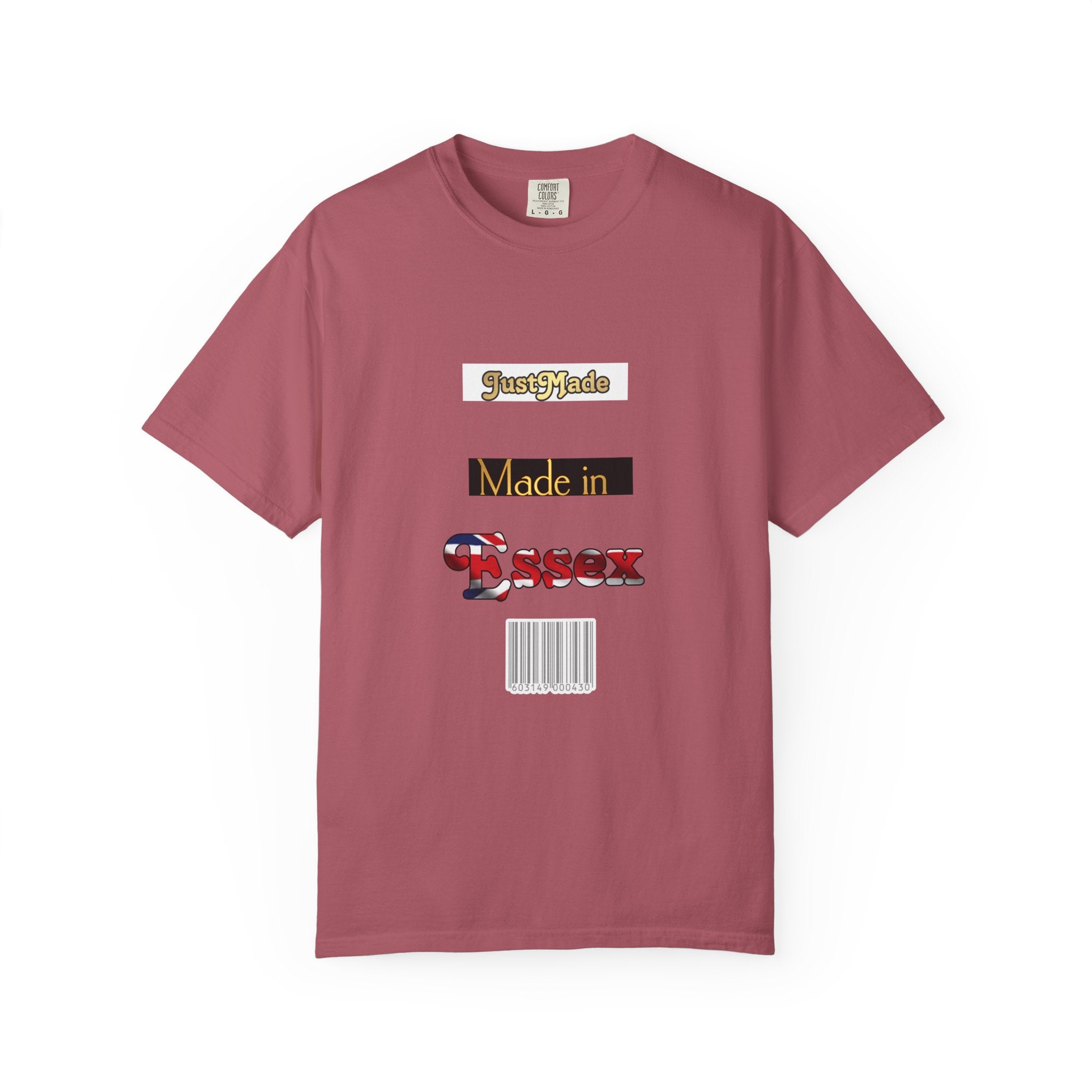 Garment-Dyed T-Shirt, Casual Style, Essex Pride, Unique Gift, Everyday Wear, Trendy Apparel, Comfortable Tee