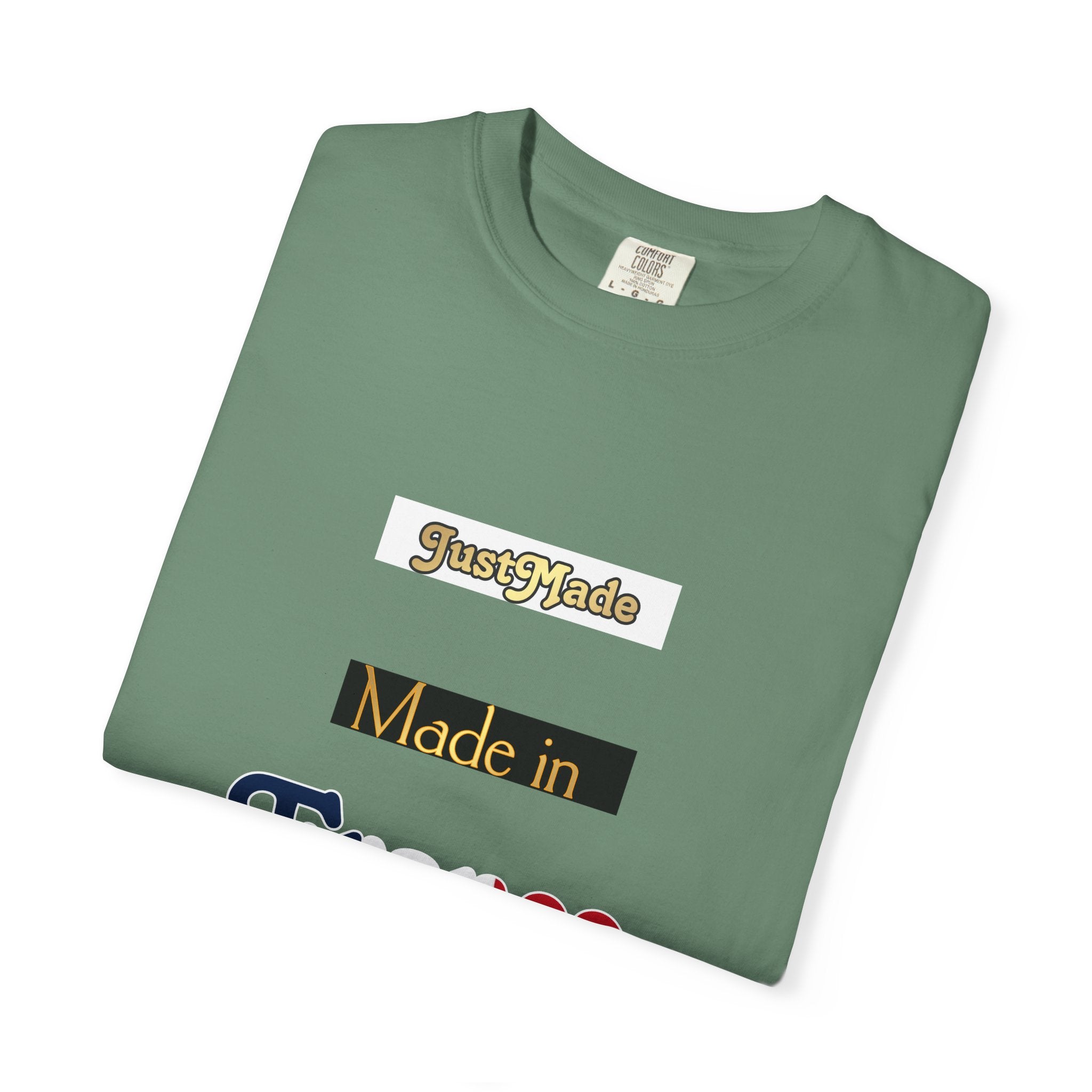 Garment-Dyed T-shirt with Unique Made in France Design, Casual Tee, Fashion Statement, Gift for Fashion Lovers, Everyday Wear, [...]