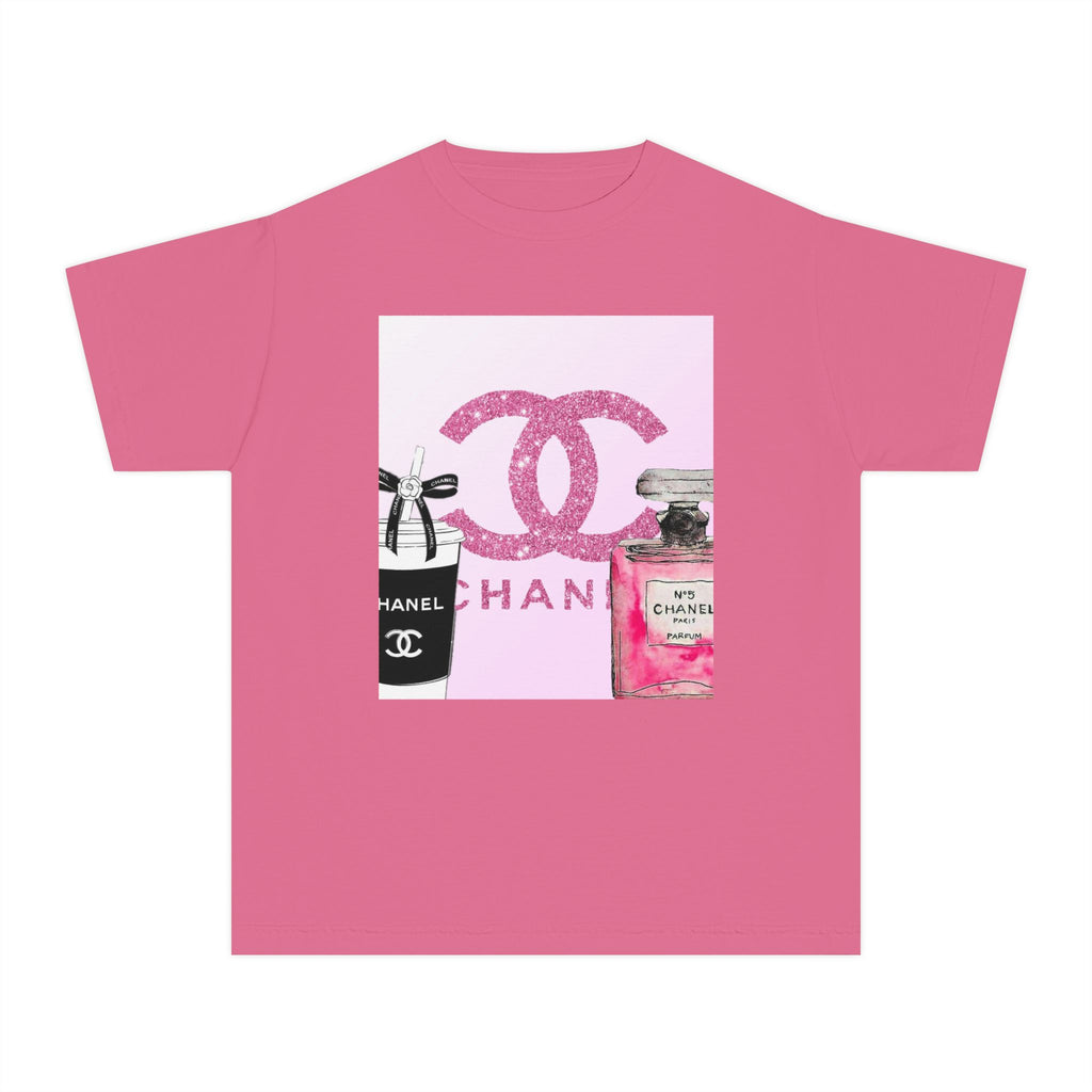 Chic Youth Midweight Tee, Stylish Kids Shirt, Fashion T-Shirt, Gift for Fashion Lovers, Trendy Youth Apparel, Birthday Outfit