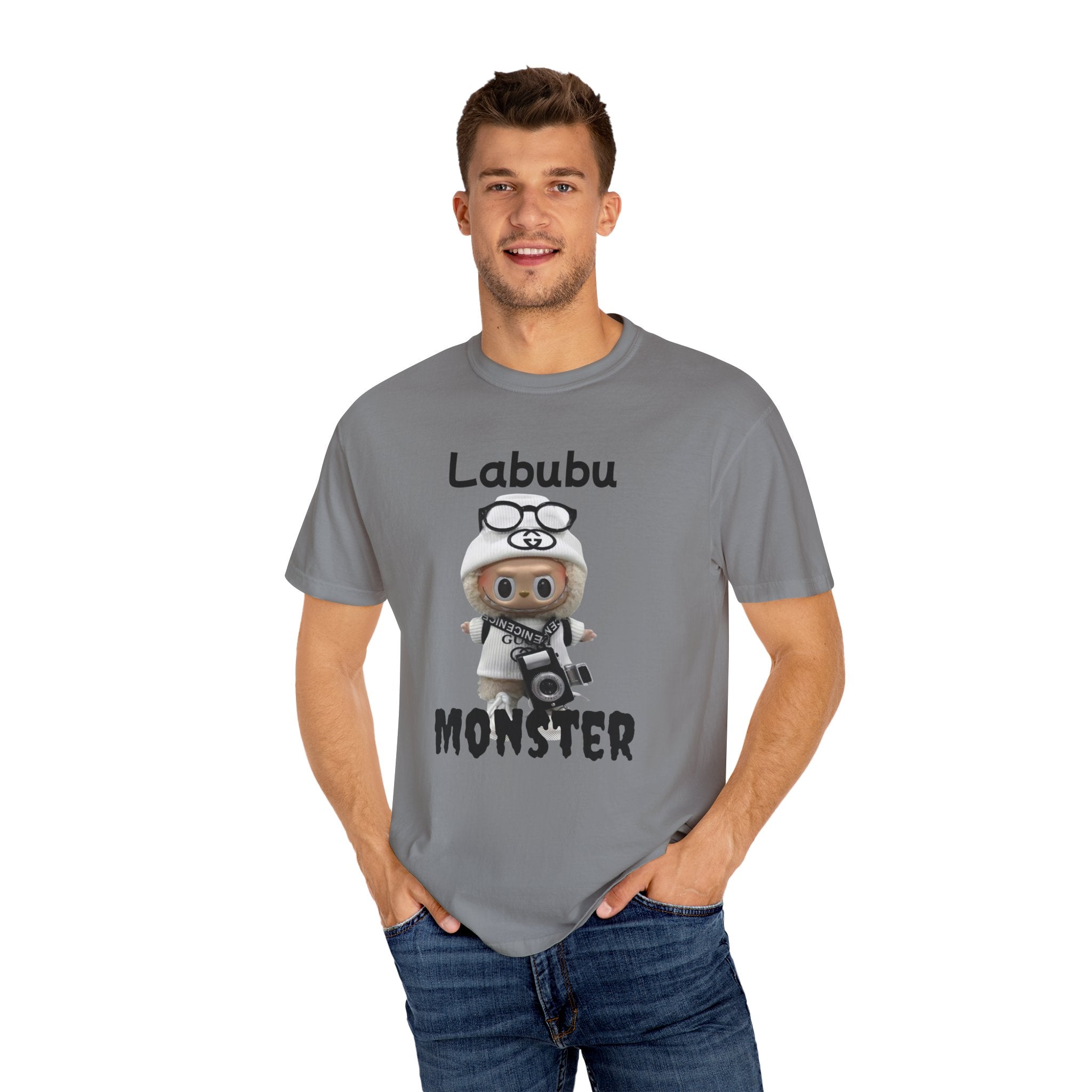 Labubu Monster T-Shirt, Cute Unisex Tee Gift, Fun Graphic T-Shirt, Playful Apparel, Ideal for Kids and Adults