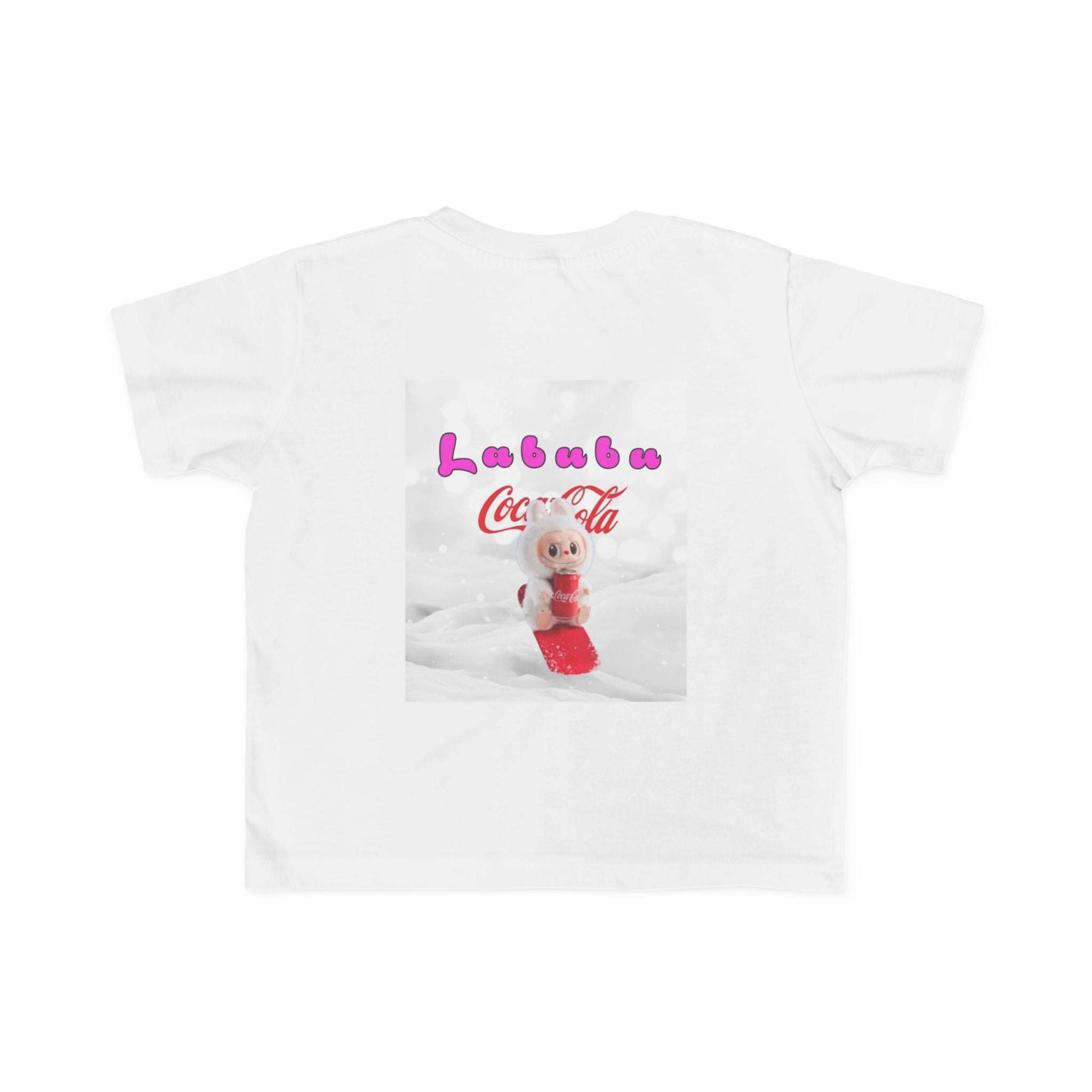 Toddler's Fun Jersey Tee, Cute Cartoon Shirt, Kids' Apparel, Holiday Gift, Playful T-Shirt, Coca-Cola Theme