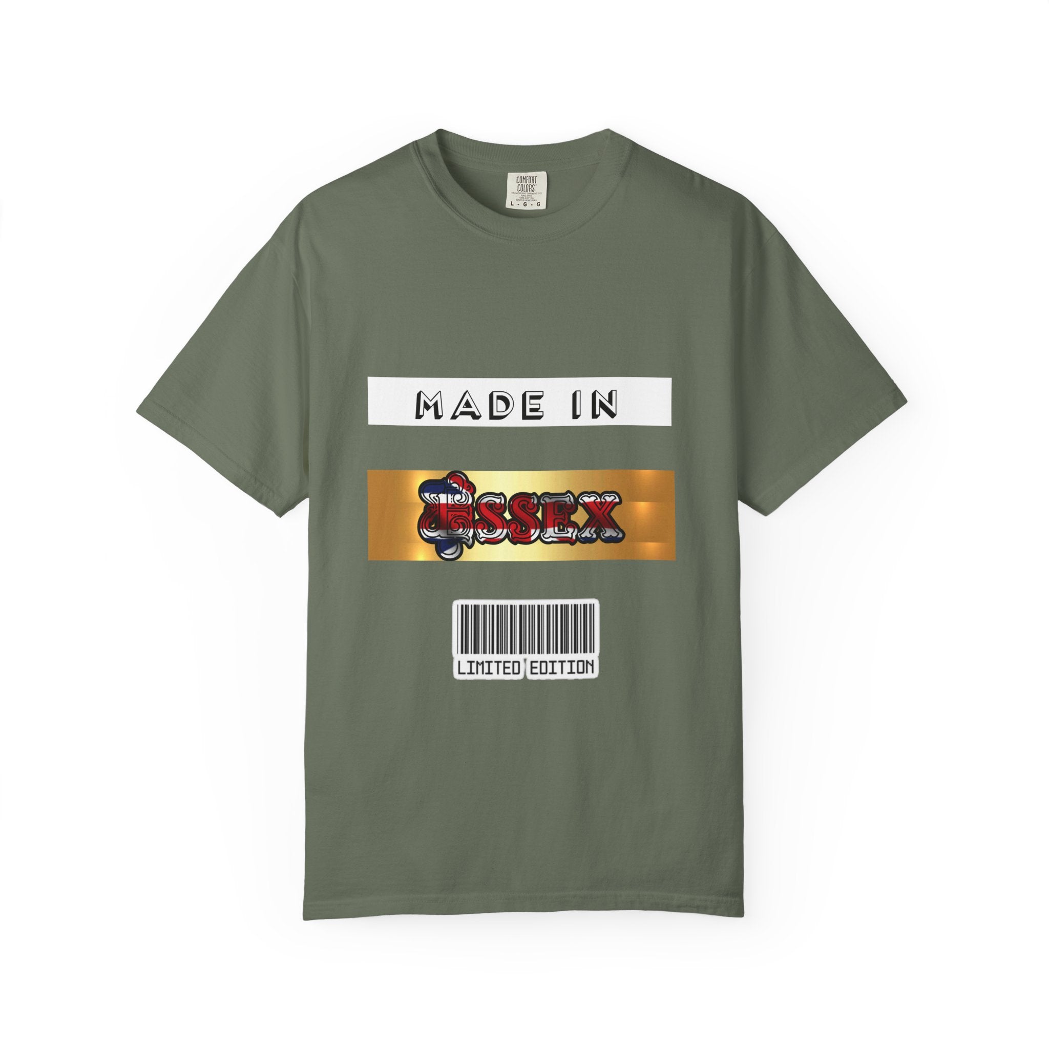 Limited Edition Made in Essex T-Shirt, Unisex Tee, Graphic Tee, Casual Wear, Gift for Essex Lovers, Summer Fashion