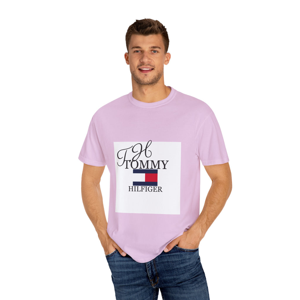 Fashionable Unisex Garment-Dyed T-shirt with Timeless Logo, Casual Wear, Street Style, Gift for Him/Her, Cool Summer Top, Trendy [...]