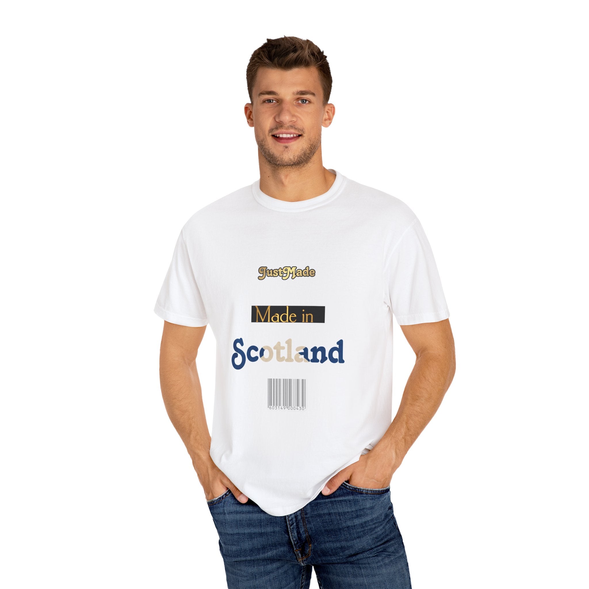 Scottish Vibes T-Shirt, Casual Tee, Gift for Travelers, Summer Fashion, Unisex Apparel, Made in Scotland Shirt