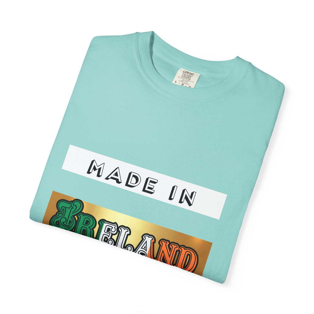 Made in Ireland Limited Edition T-Shirt, Unisex Garment-Dyed Tee for Travel Lovers, Gifts for St. Patrick's Day, Irish Pride Apparel